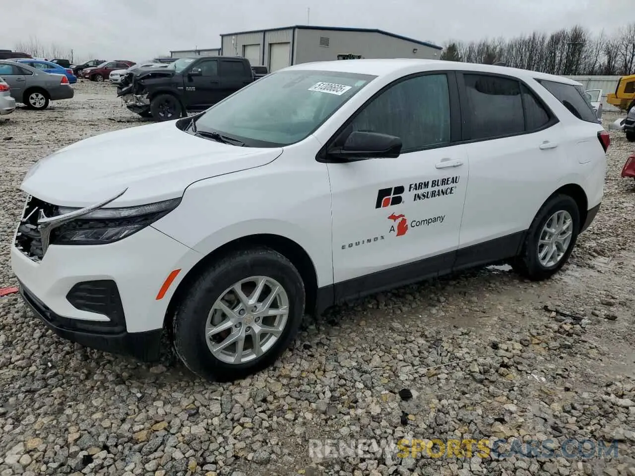 1 Photograph of a damaged car 3GNAXSEG0PL211818 CHEVROLET EQUINOX 2023