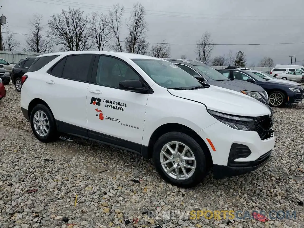 4 Photograph of a damaged car 3GNAXSEG0PL211818 CHEVROLET EQUINOX 2023