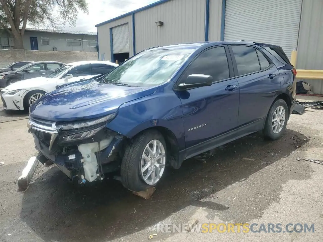1 Photograph of a damaged car 3GNAXSEG1PL120606 CHEVROLET EQUINOX 2023