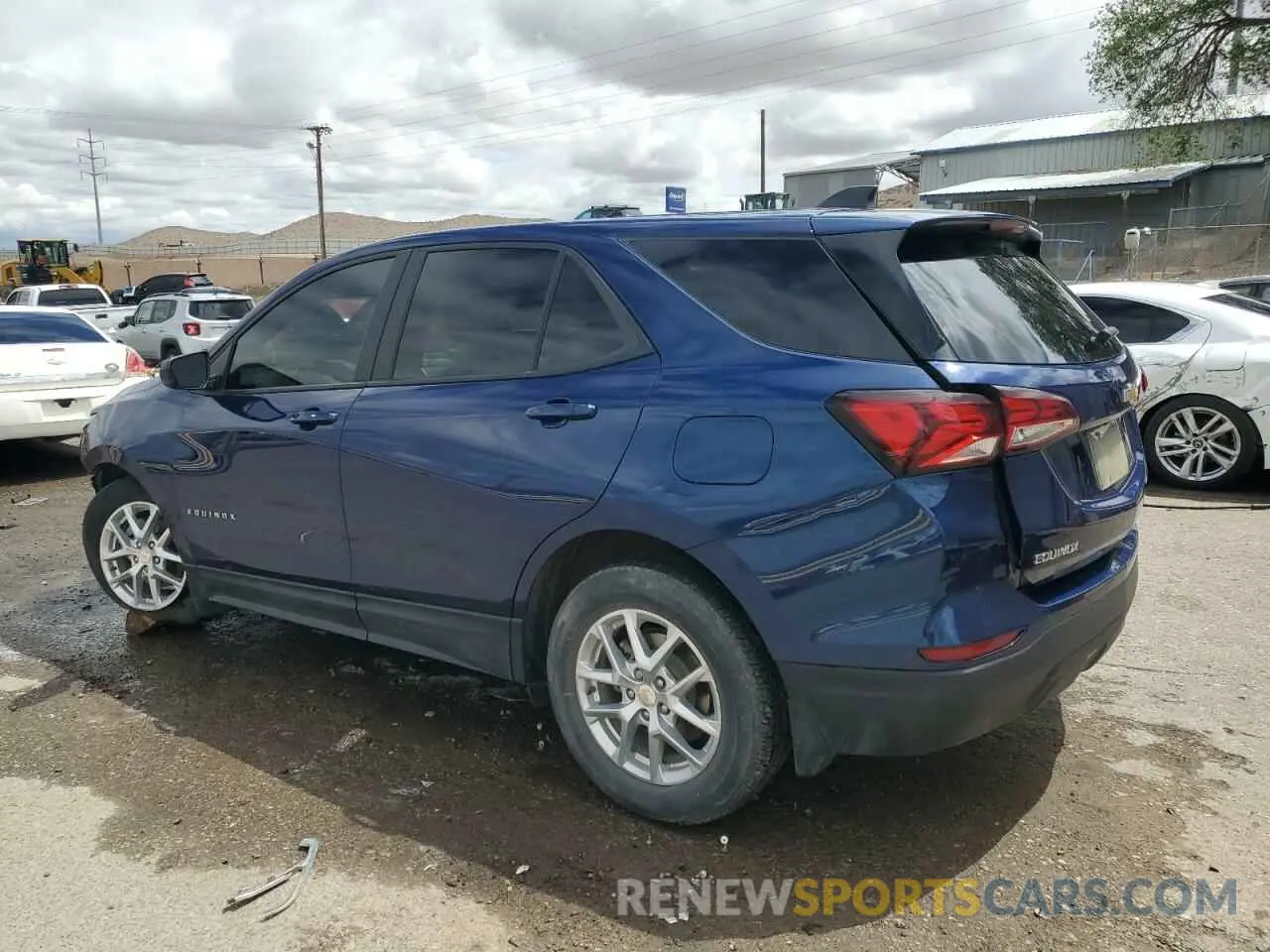 2 Photograph of a damaged car 3GNAXSEG1PL120606 CHEVROLET EQUINOX 2023