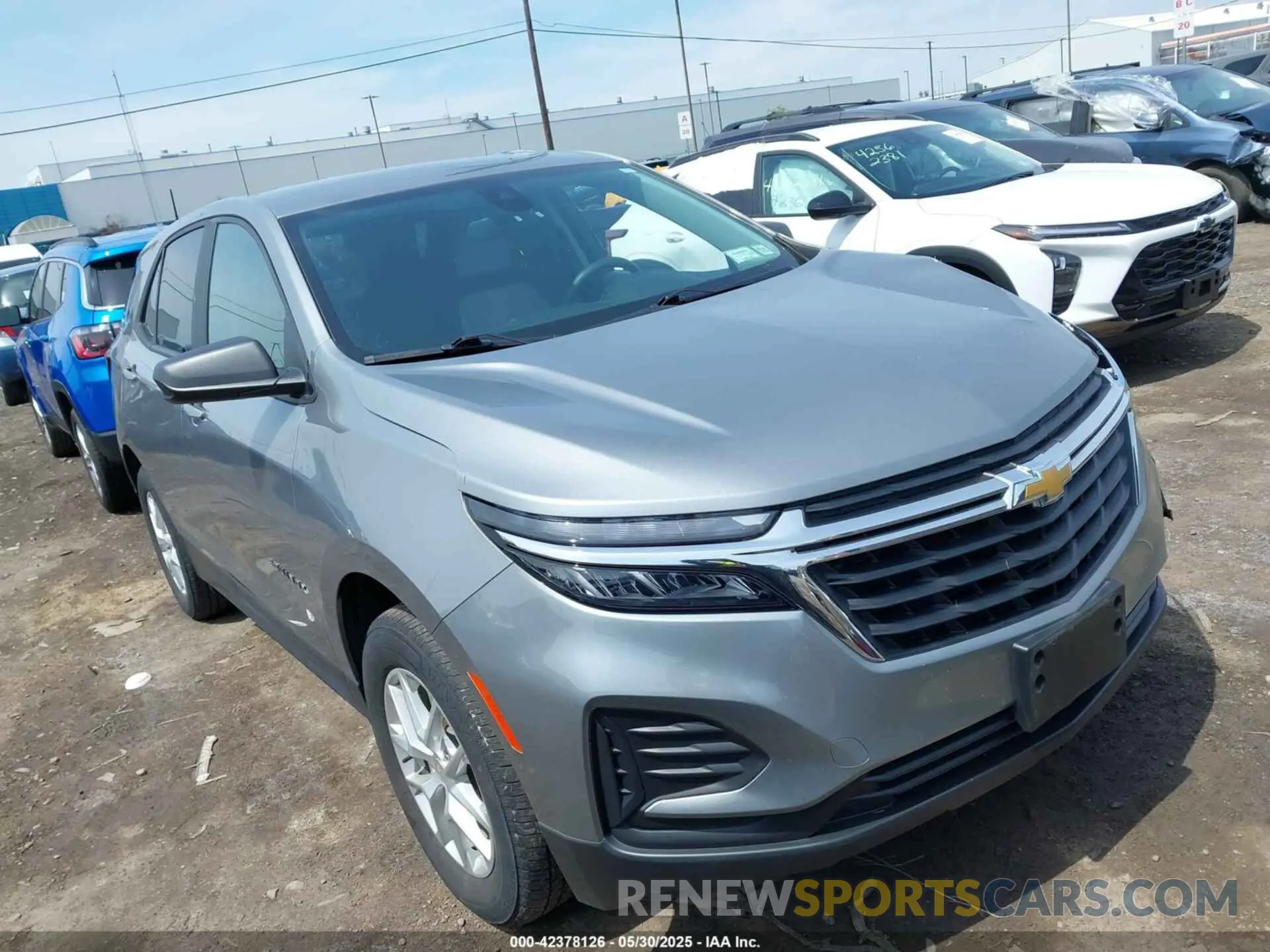 1 Photograph of a damaged car 3GNAXSEG2PL166171 CHEVROLET EQUINOX 2023