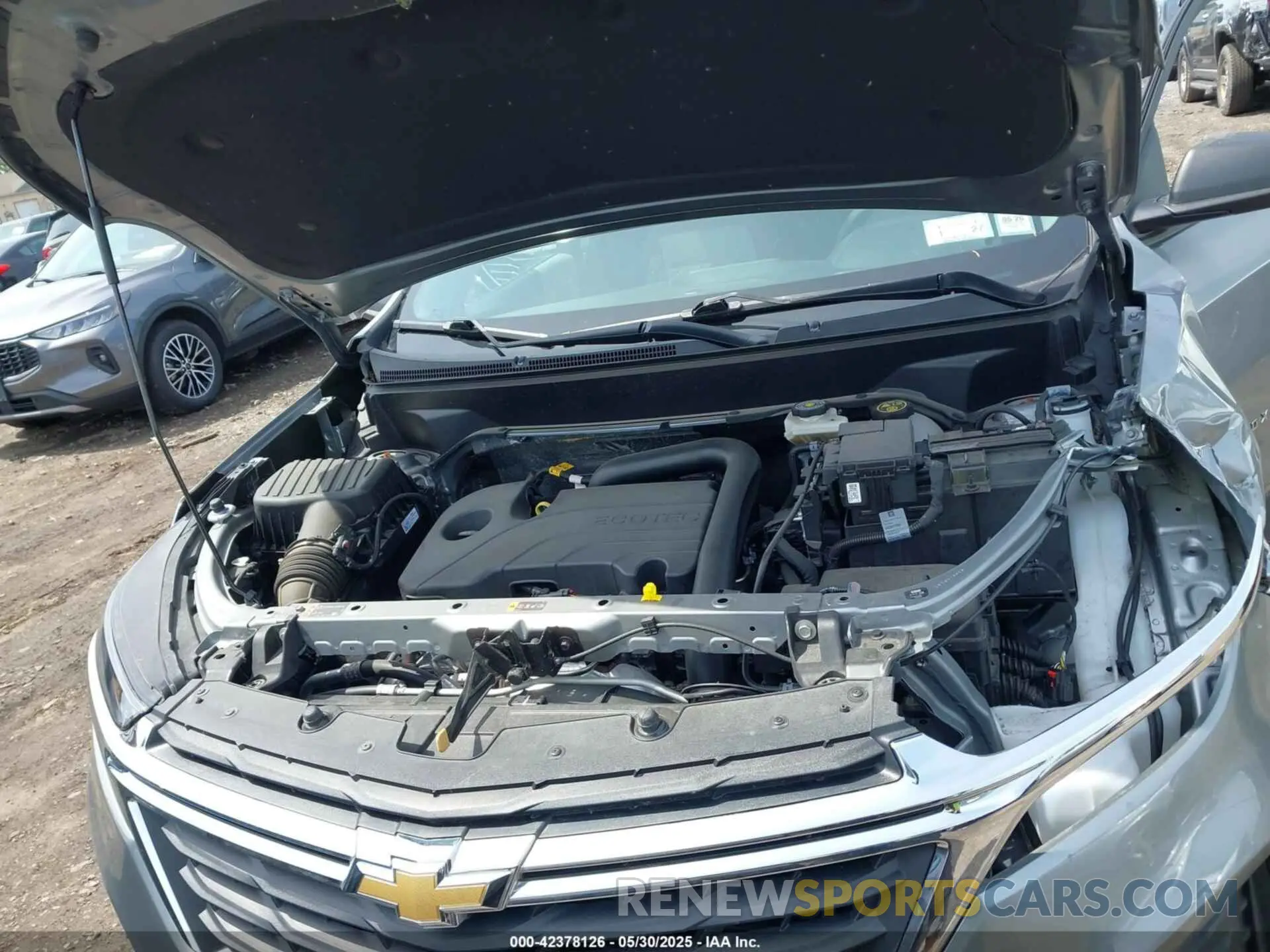 10 Photograph of a damaged car 3GNAXSEG2PL166171 CHEVROLET EQUINOX 2023