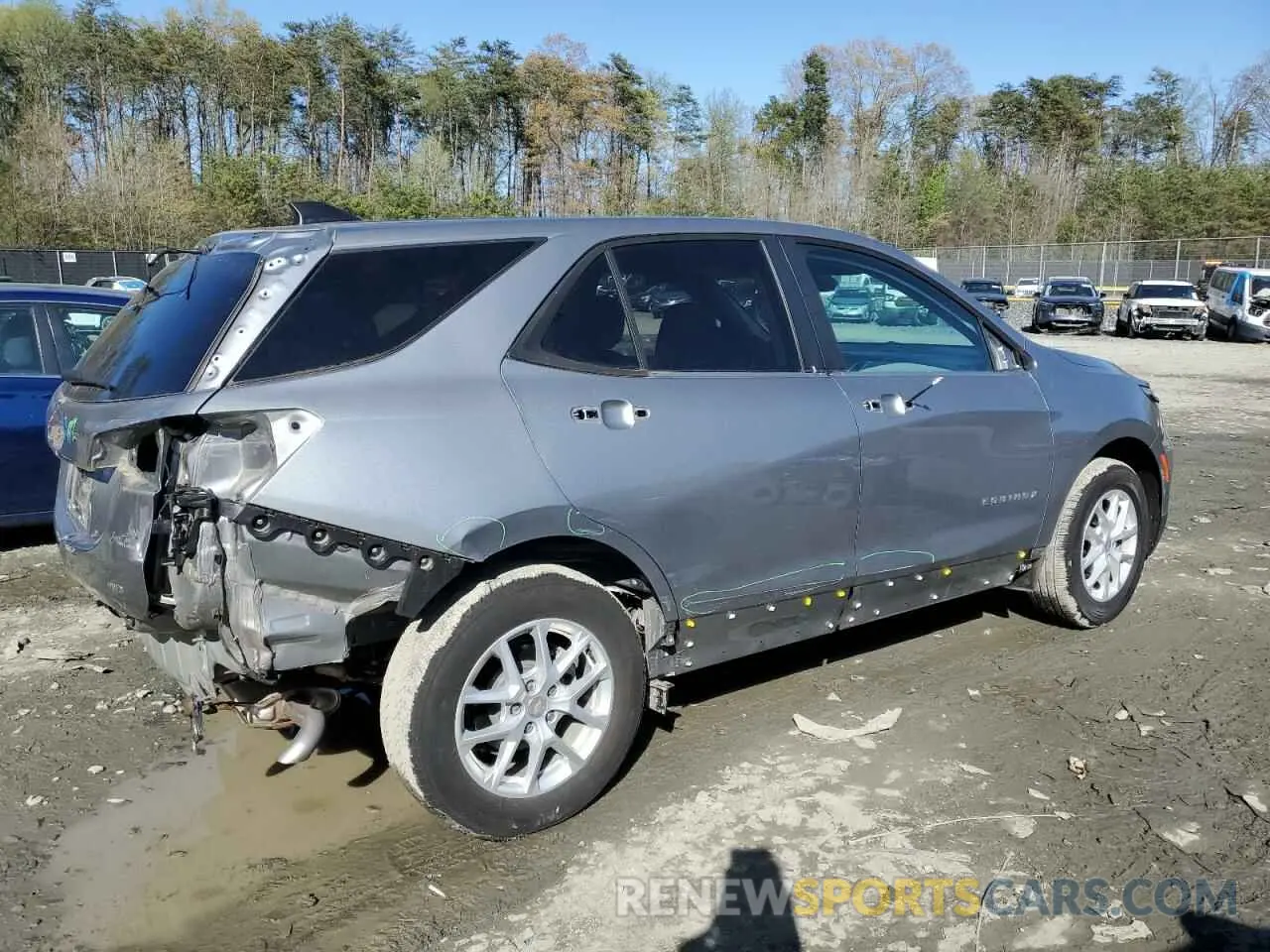 3 Photograph of a damaged car 3GNAXSEG4PL207108 CHEVROLET EQUINOX 2023