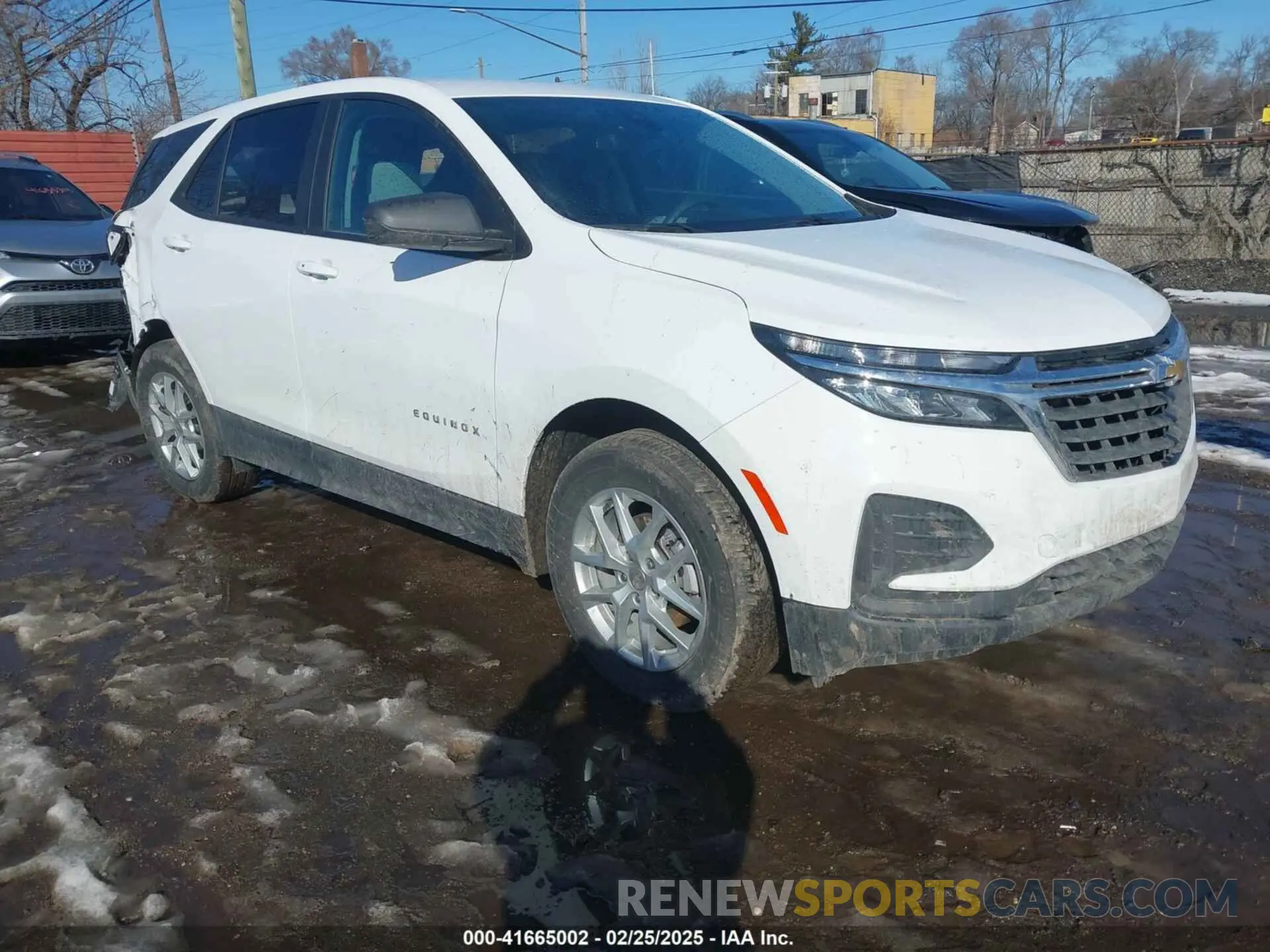 1 Photograph of a damaged car 3GNAXSEG4PL213068 CHEVROLET EQUINOX 2023