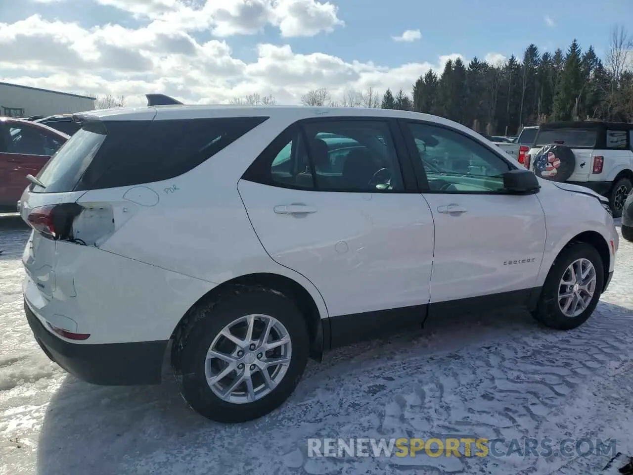 3 Photograph of a damaged car 3GNAXSEG4PL219923 CHEVROLET EQUINOX 2023