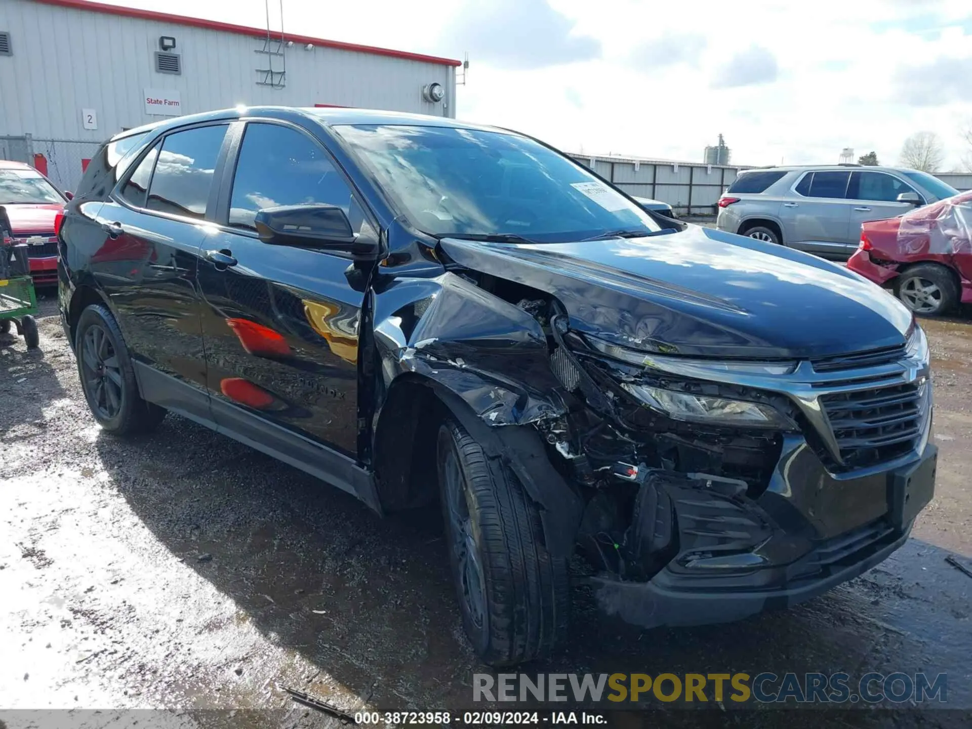 1 Photograph of a damaged car 3GNAXSEG5PL132869 CHEVROLET EQUINOX 2023