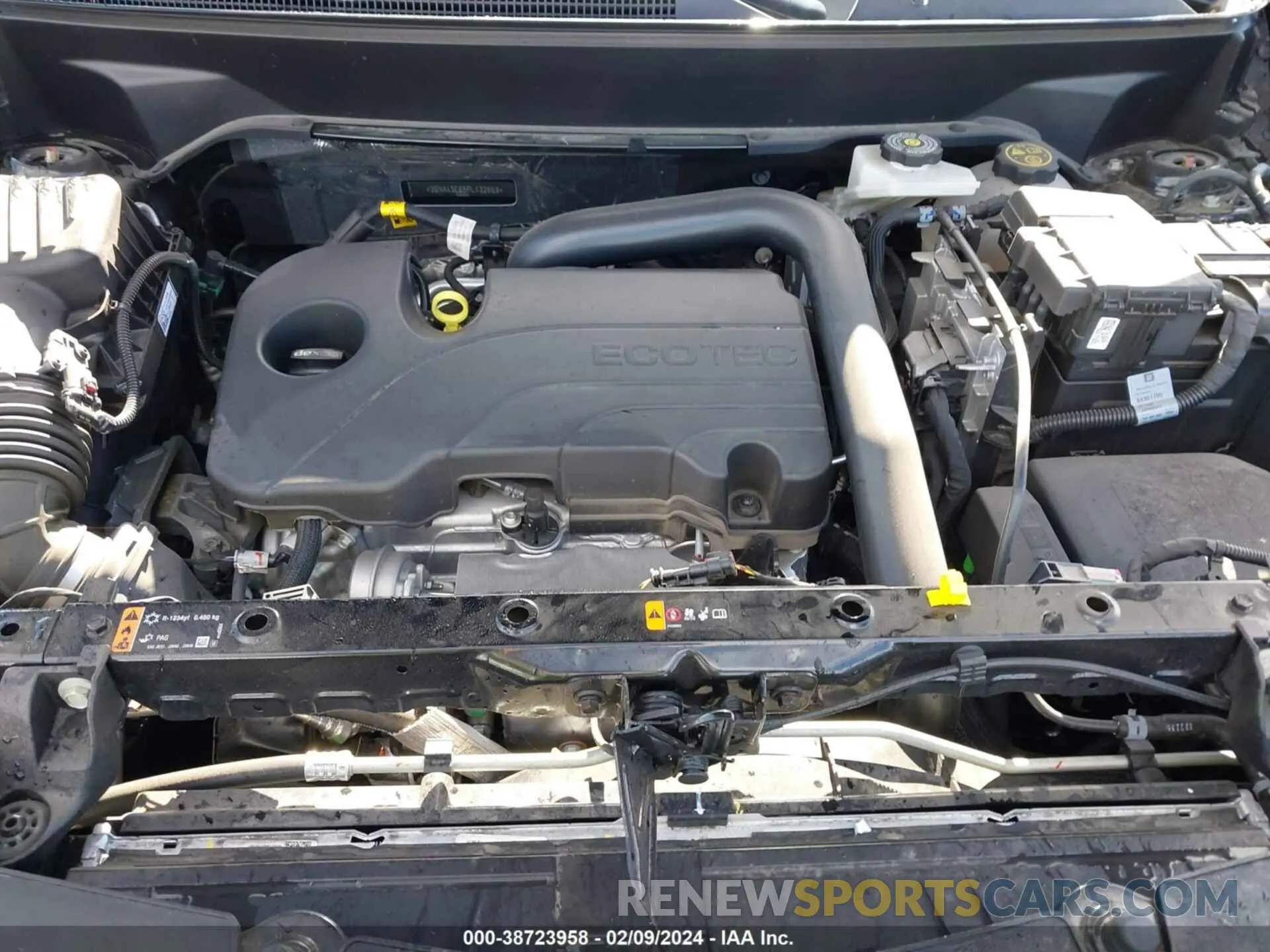 10 Photograph of a damaged car 3GNAXSEG5PL132869 CHEVROLET EQUINOX 2023