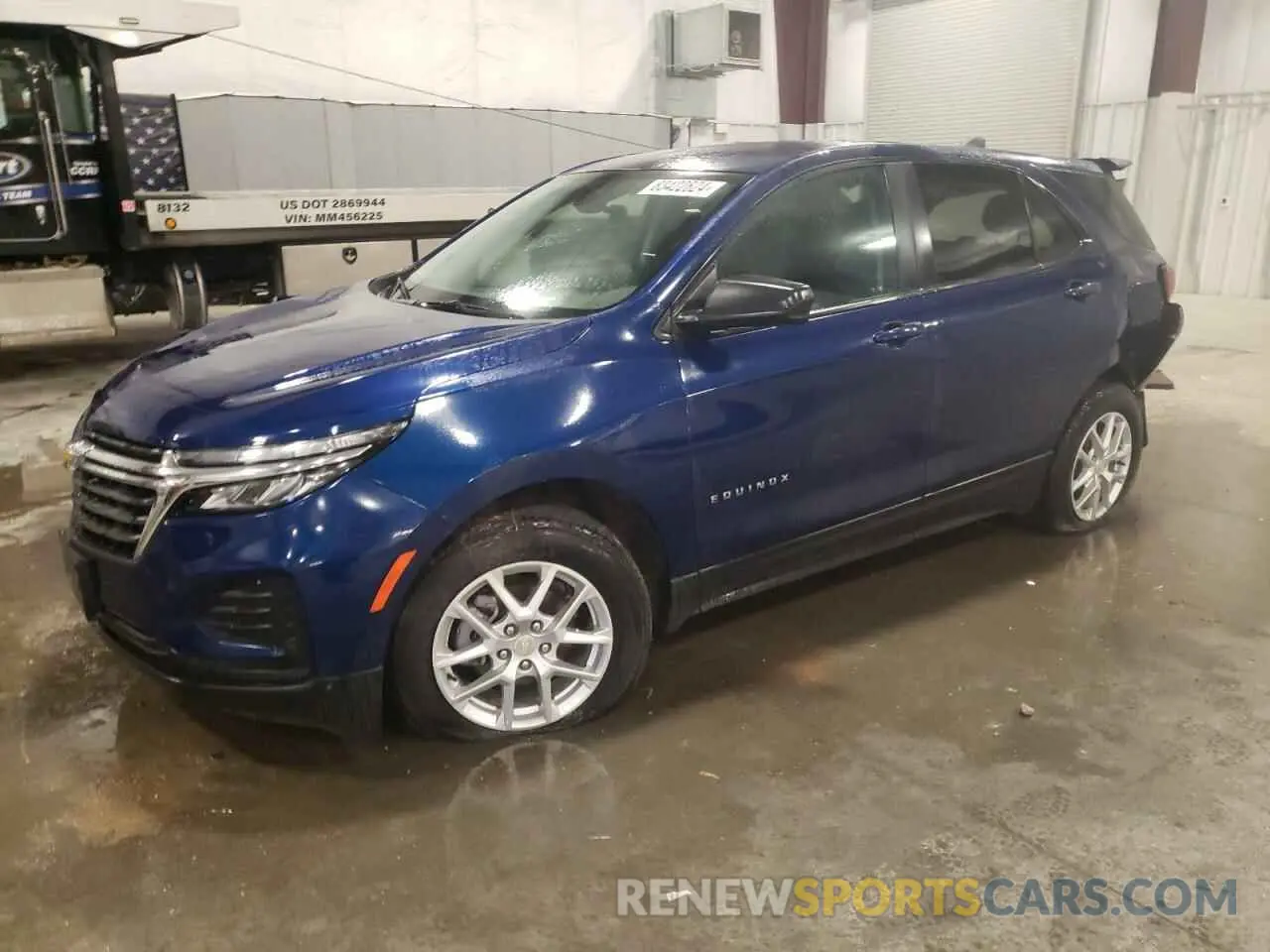 1 Photograph of a damaged car 3GNAXSEG5PL201656 CHEVROLET EQUINOX 2023