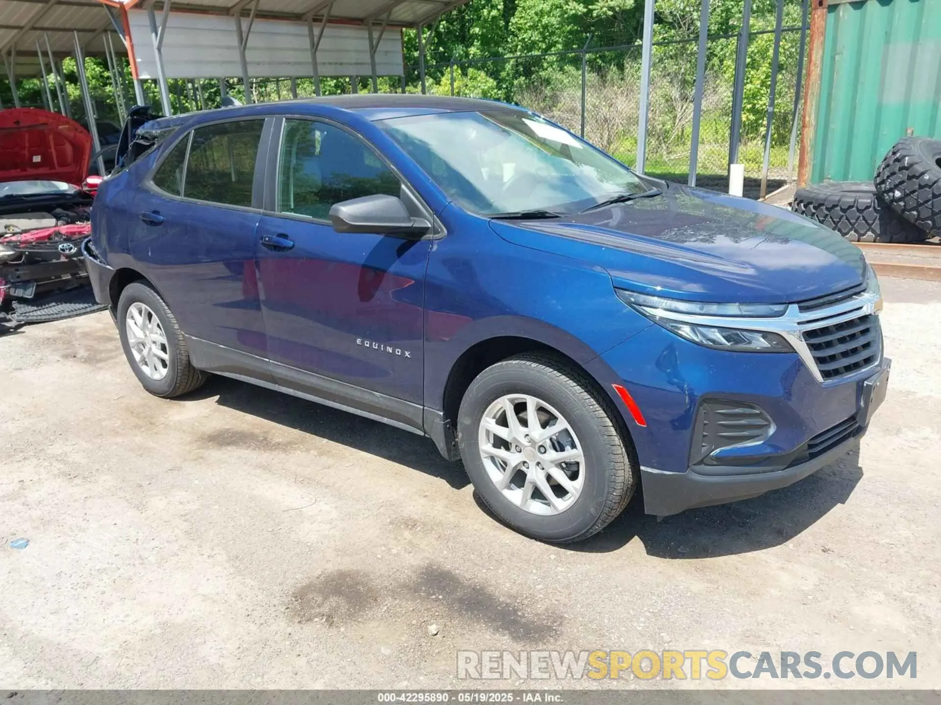1 Photograph of a damaged car 3GNAXSEG8PL205328 CHEVROLET EQUINOX 2023