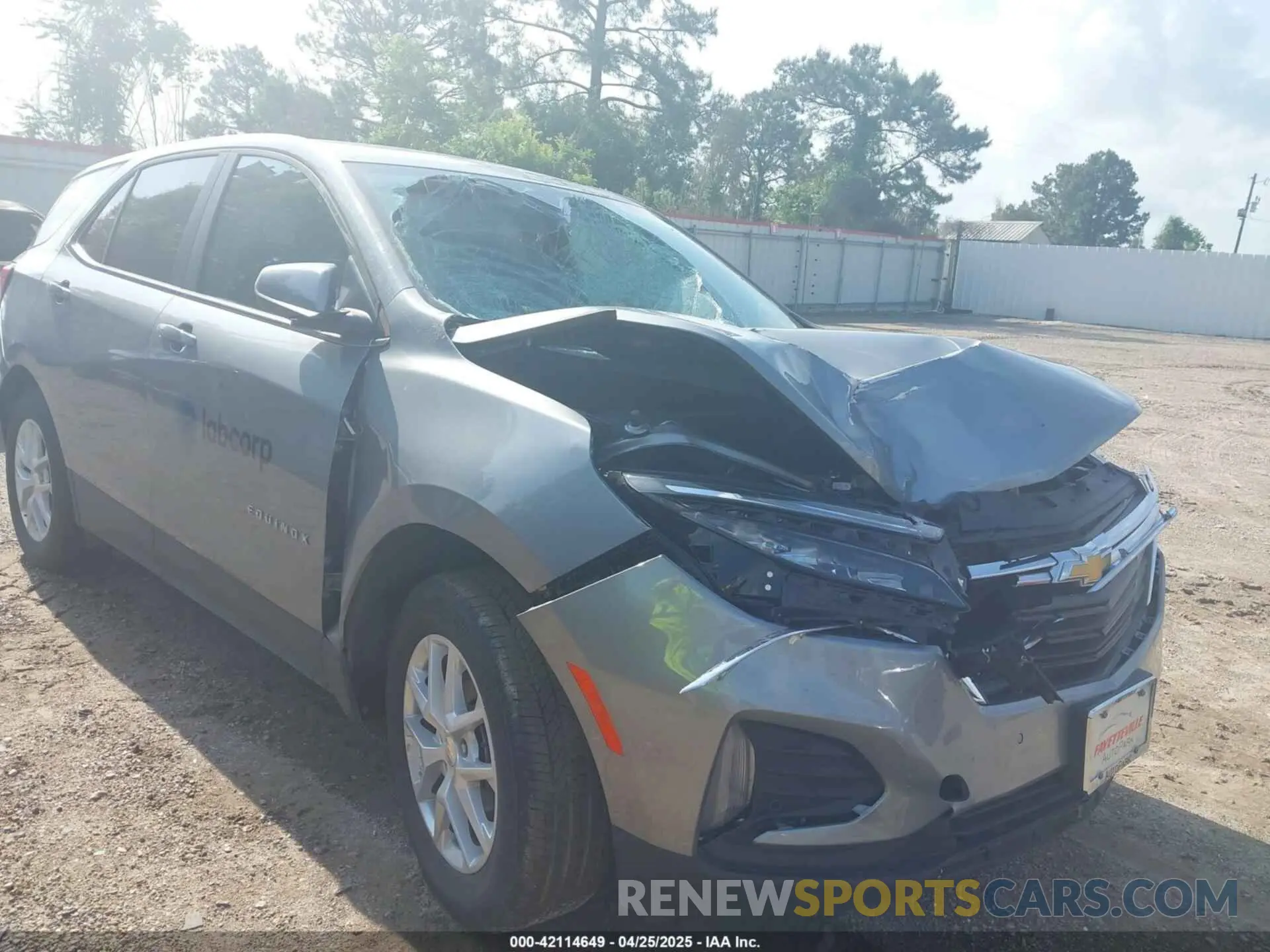6 Photograph of a damaged car 3GNAXTEG0PL263942 CHEVROLET EQUINOX 2023