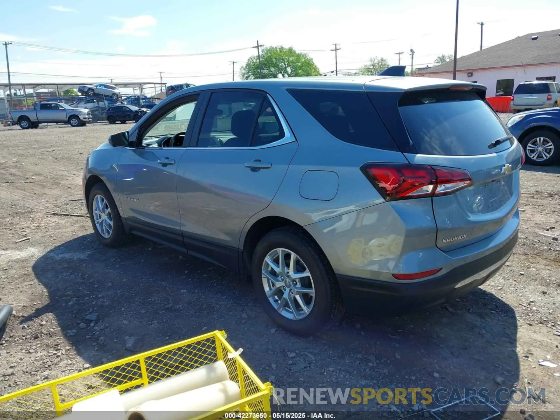 3 Photograph of a damaged car 3GNAXTEG0PS202483 CHEVROLET EQUINOX 2023