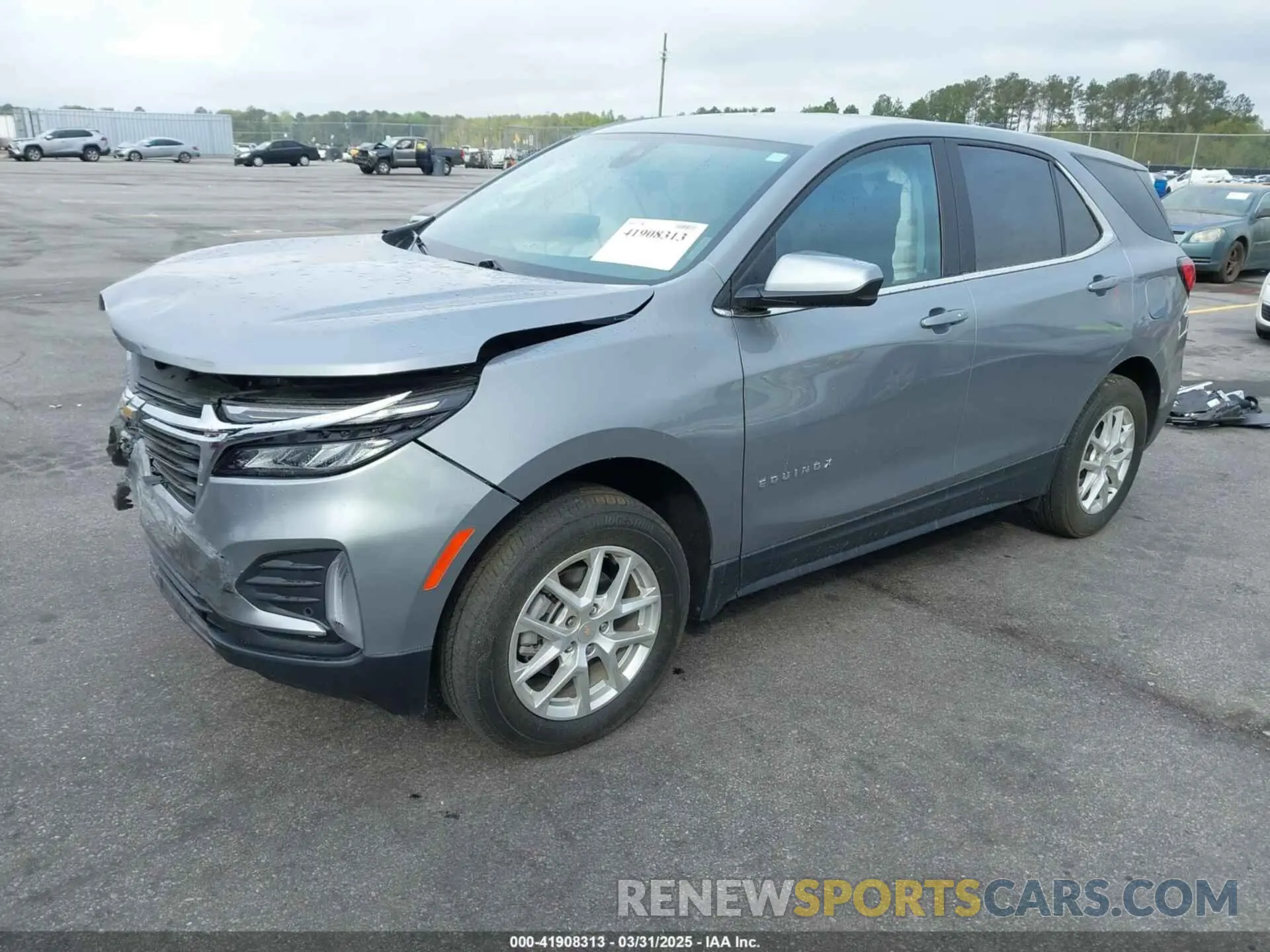 2 Photograph of a damaged car 3GNAXTEG1PL155197 CHEVROLET EQUINOX 2023
