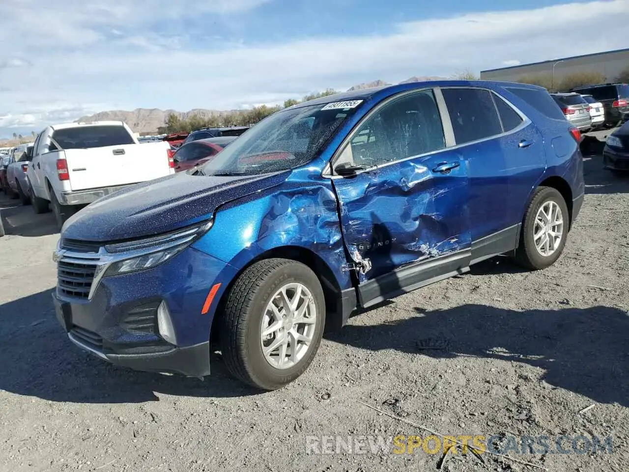 1 Photograph of a damaged car 3GNAXTEG1PL198163 CHEVROLET EQUINOX 2023