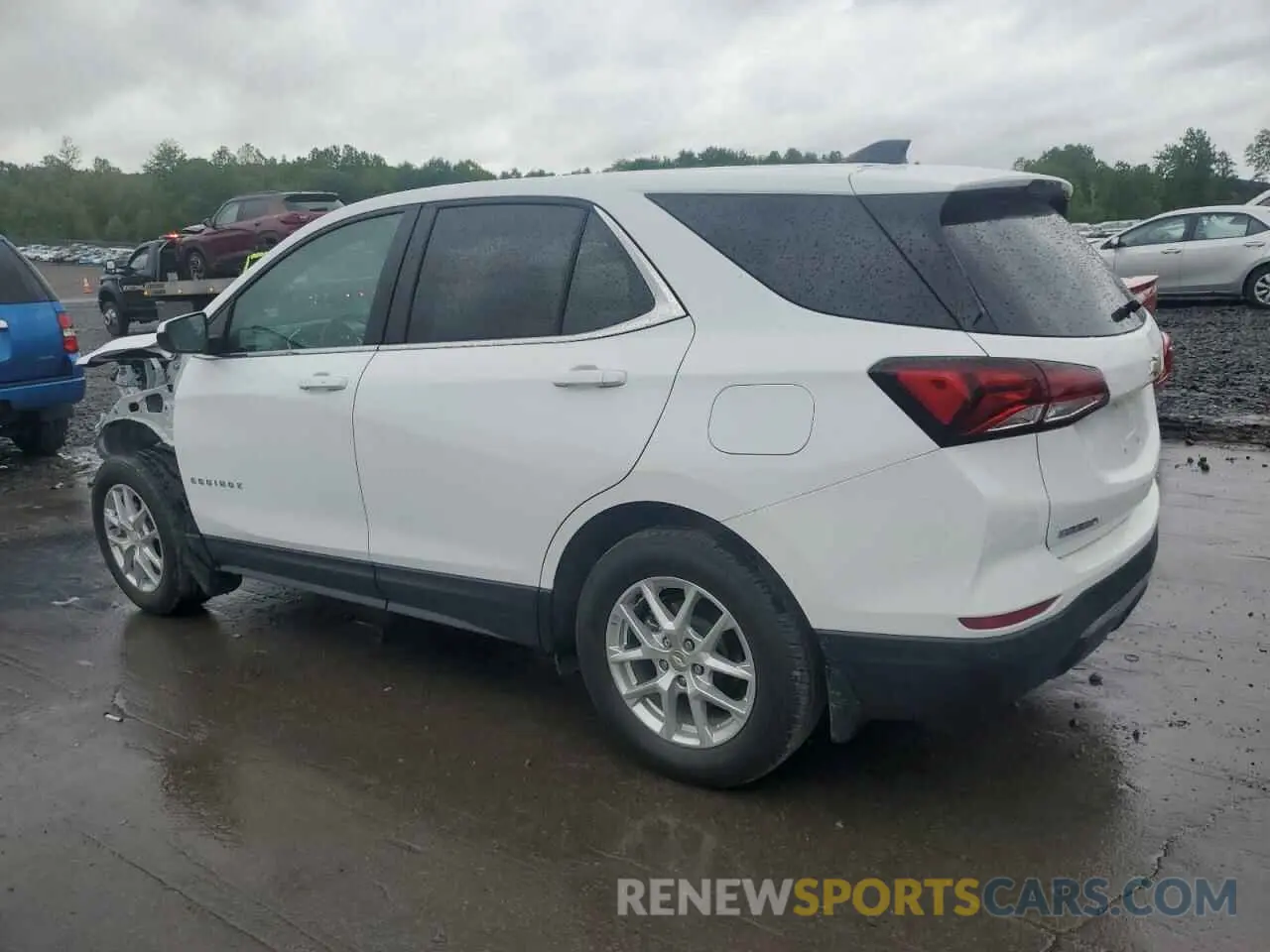 2 Photograph of a damaged car 3GNAXTEG1PL250438 CHEVROLET EQUINOX 2023