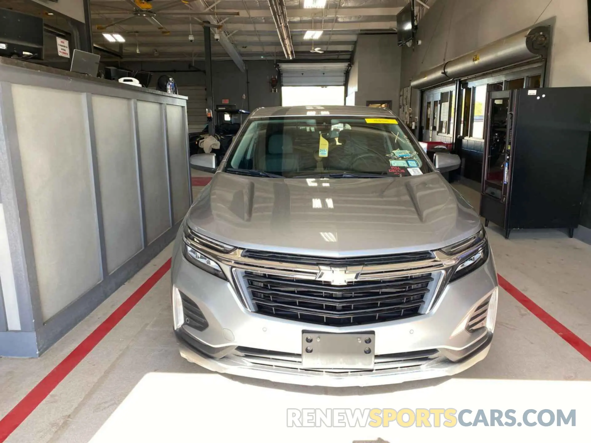 1 Photograph of a damaged car 3GNAXTEG1PL252593 CHEVROLET EQUINOX 2023
