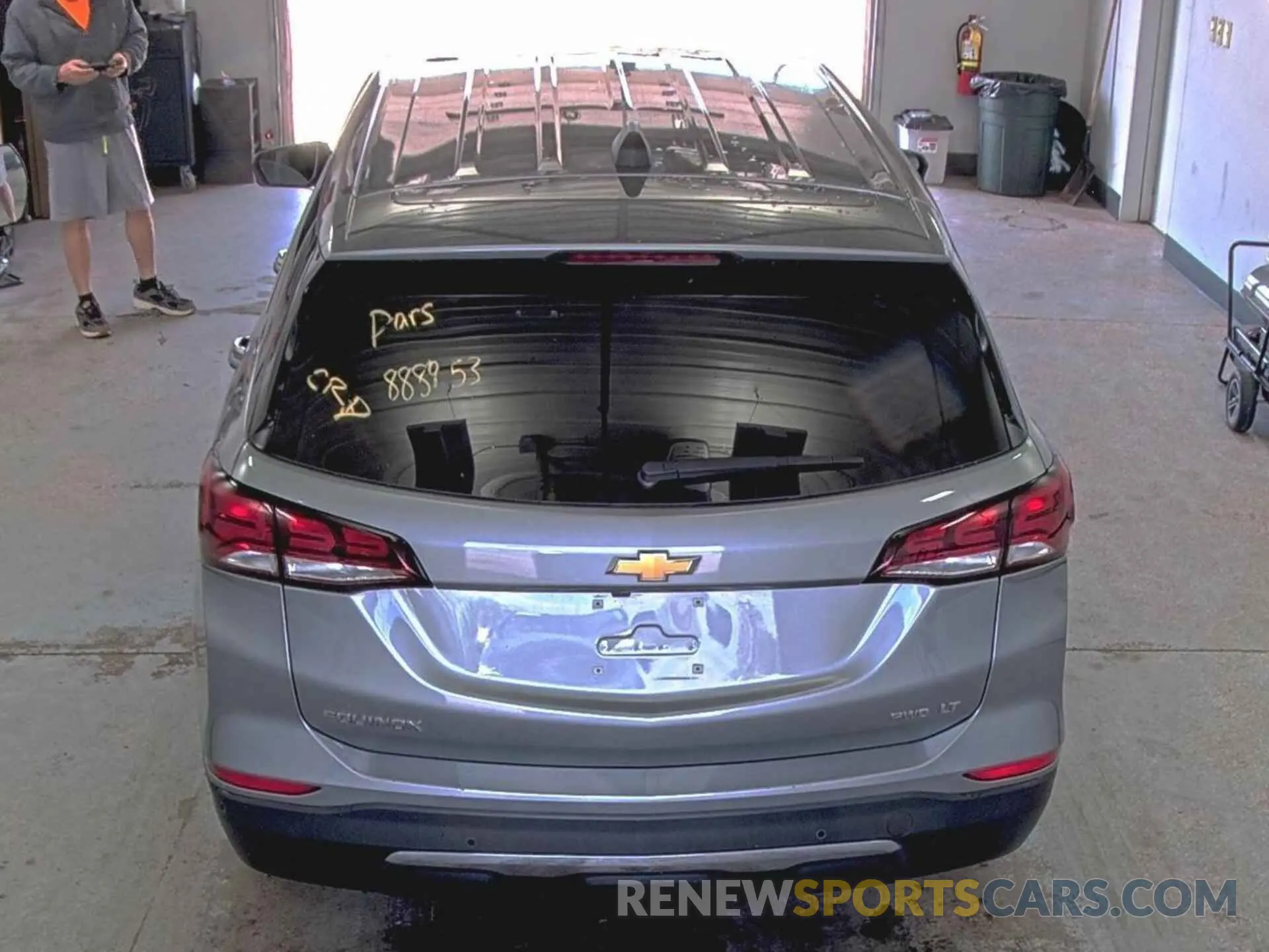 3 Photograph of a damaged car 3GNAXTEG1PL252593 CHEVROLET EQUINOX 2023