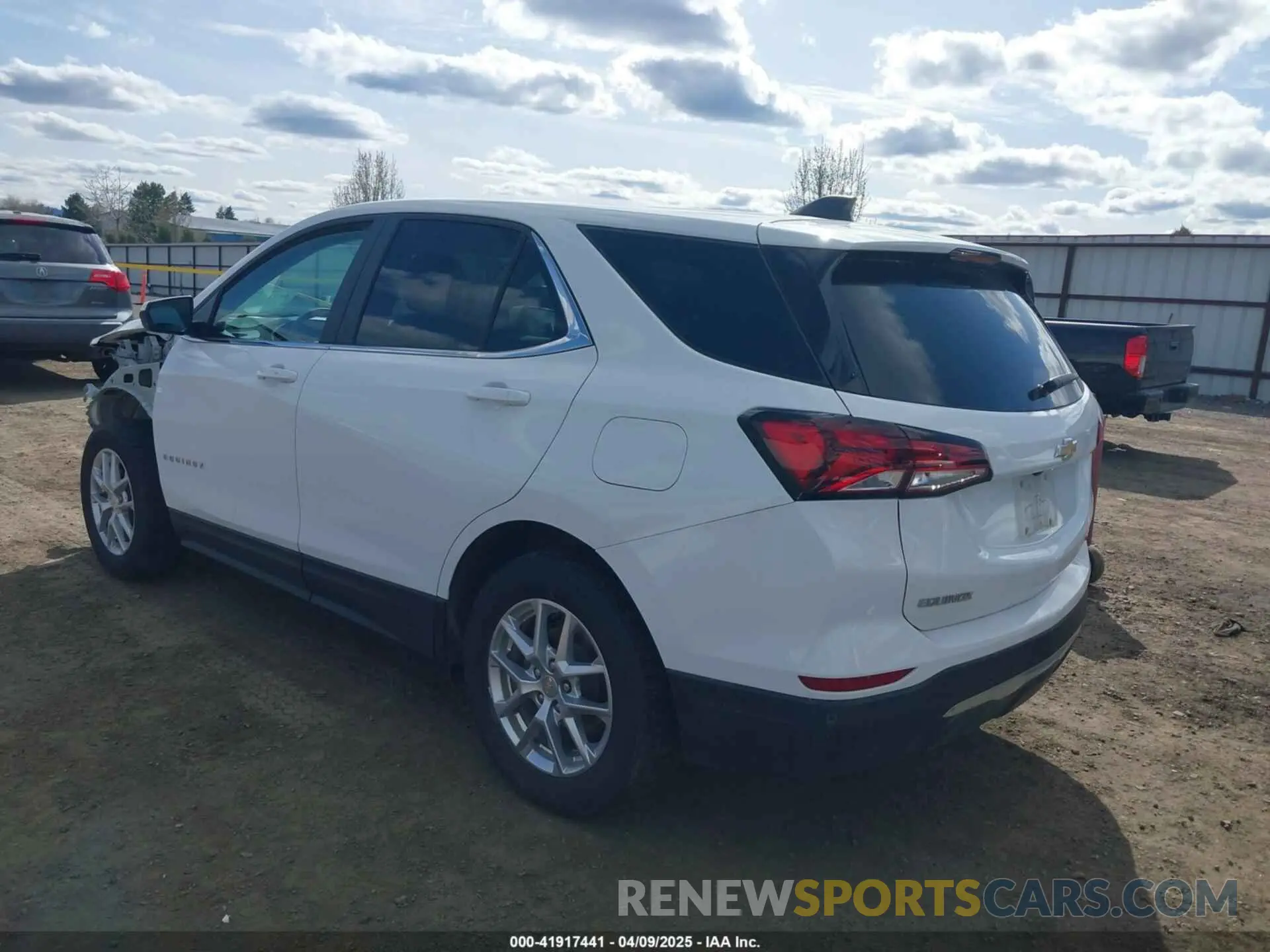 3 Photograph of a damaged car 3GNAXTEG1PS203321 CHEVROLET EQUINOX 2023