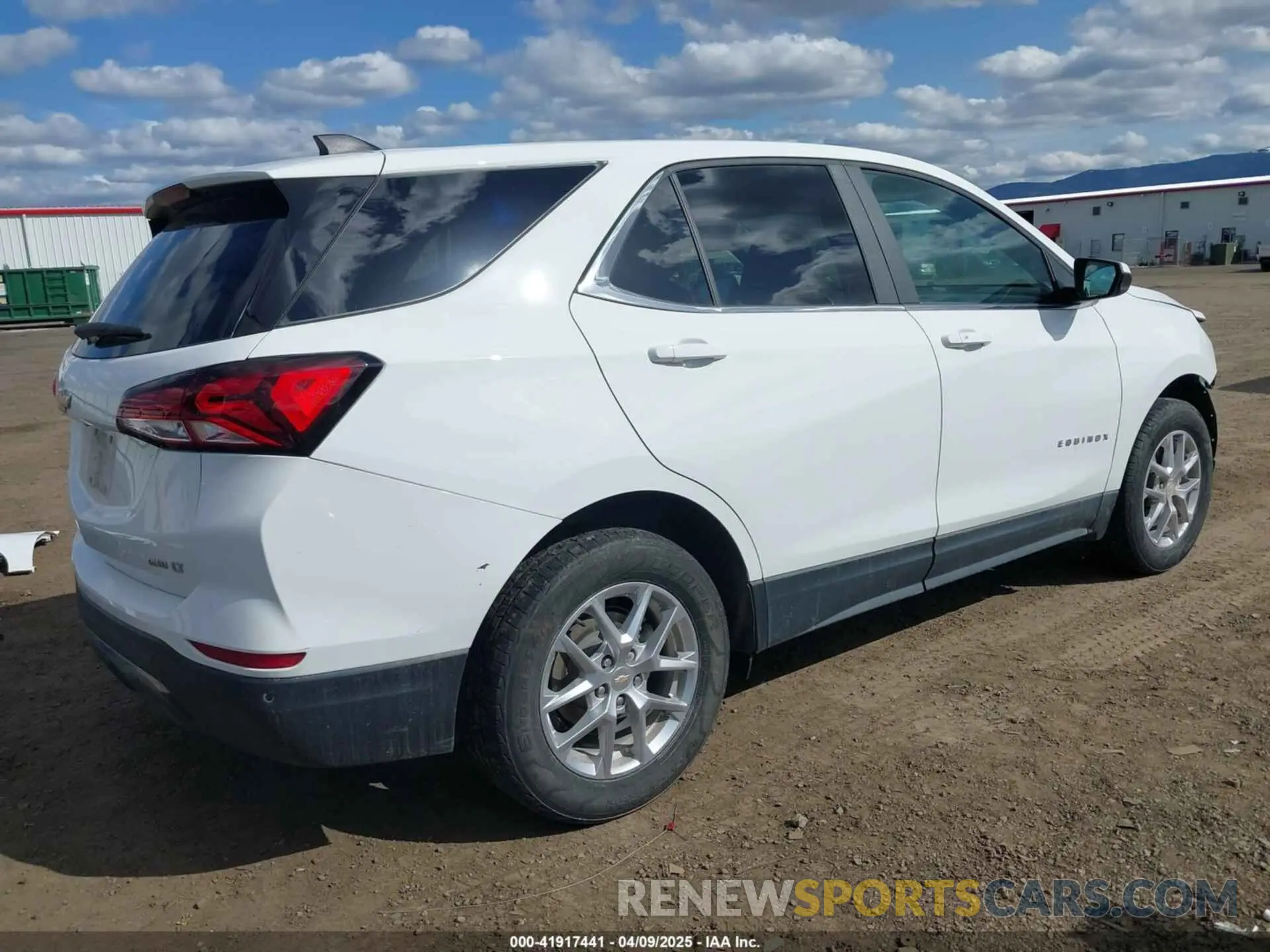 4 Photograph of a damaged car 3GNAXTEG1PS203321 CHEVROLET EQUINOX 2023