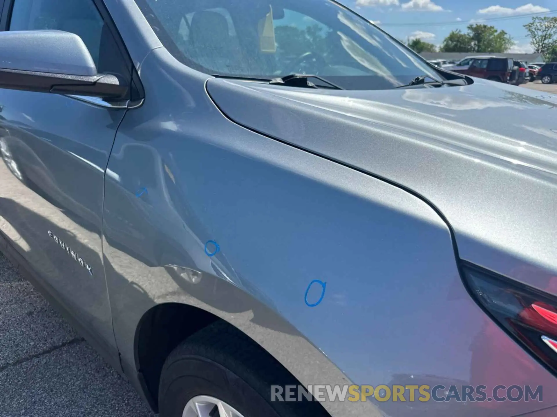 3 Photograph of a damaged car 3GNAXTEG1PS208647 CHEVROLET EQUINOX 2023