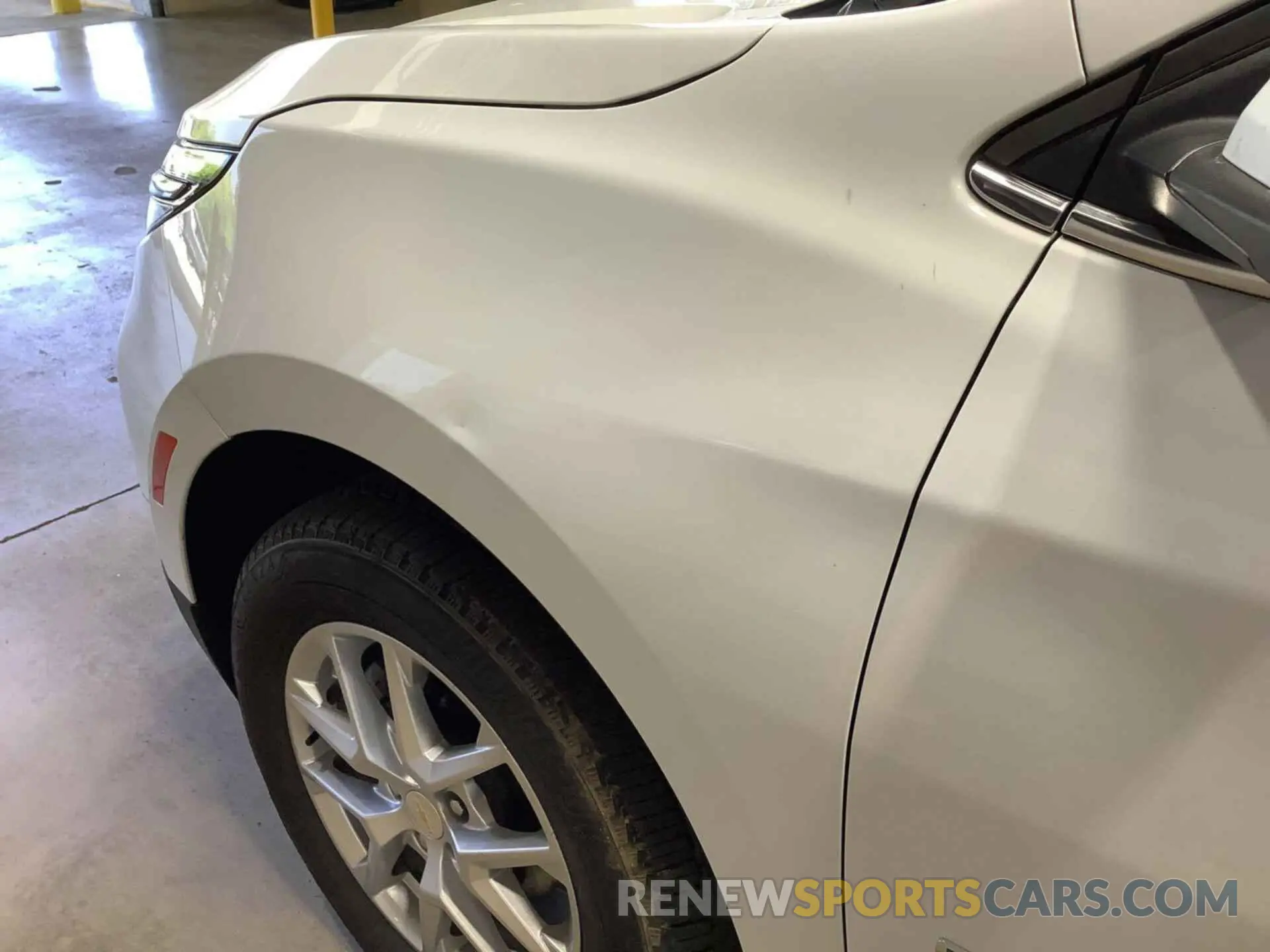 1 Photograph of a damaged car 3GNAXTEG2PS209015 CHEVROLET EQUINOX 2023