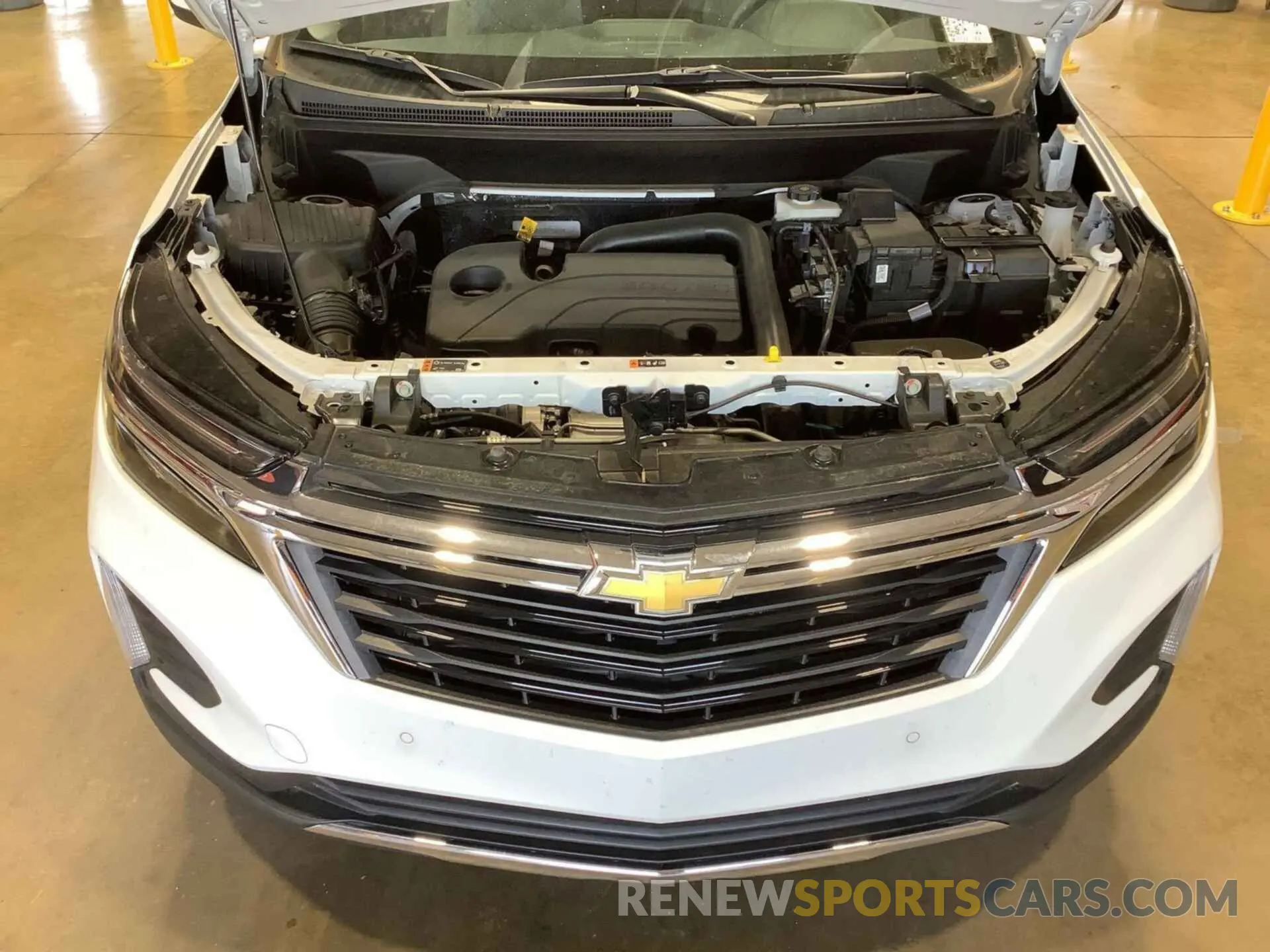 2 Photograph of a damaged car 3GNAXTEG2PS209015 CHEVROLET EQUINOX 2023
