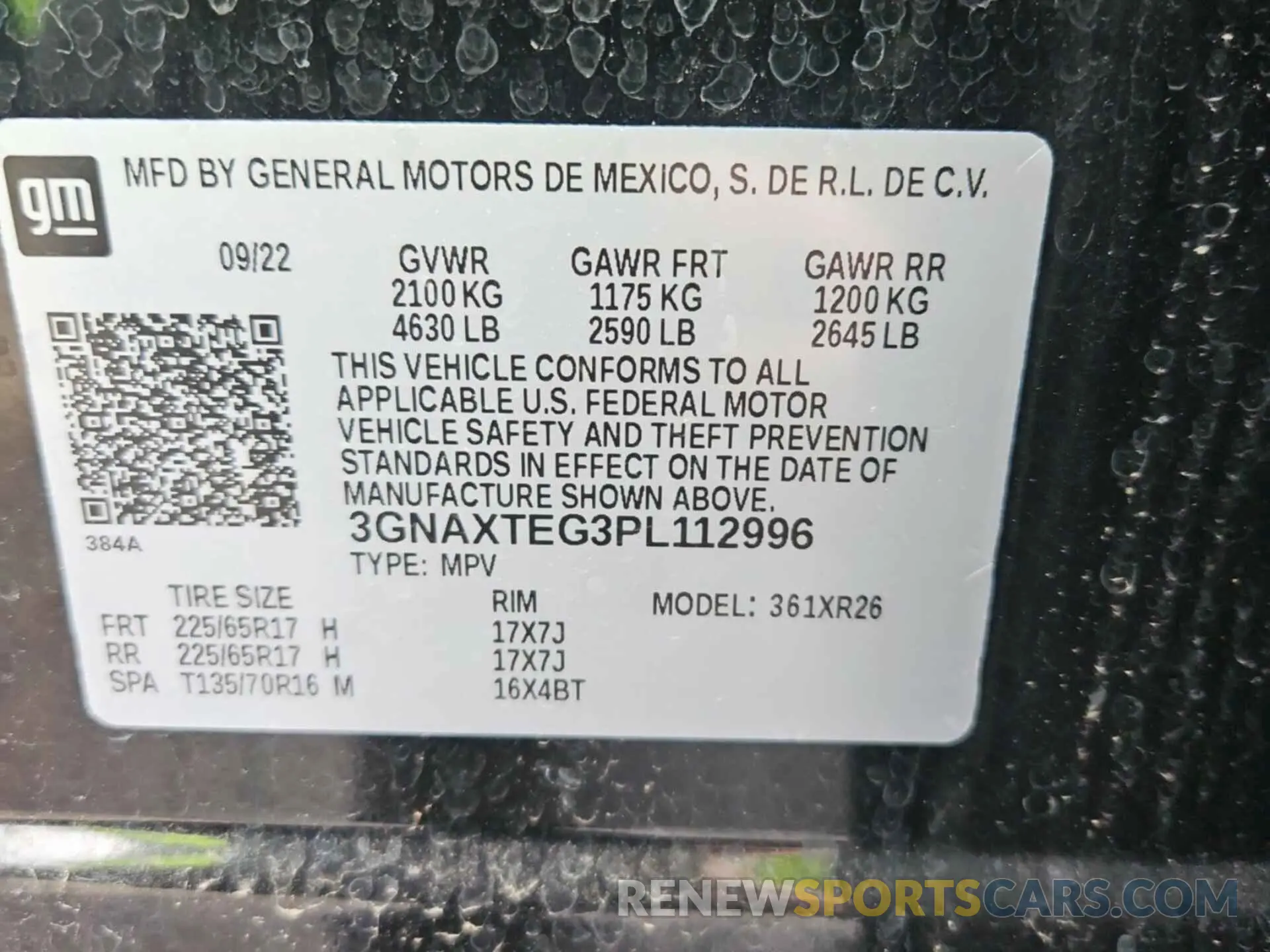 29 Photograph of a damaged car 3GNAXTEG3PL112996 CHEVROLET EQUINOX 2023