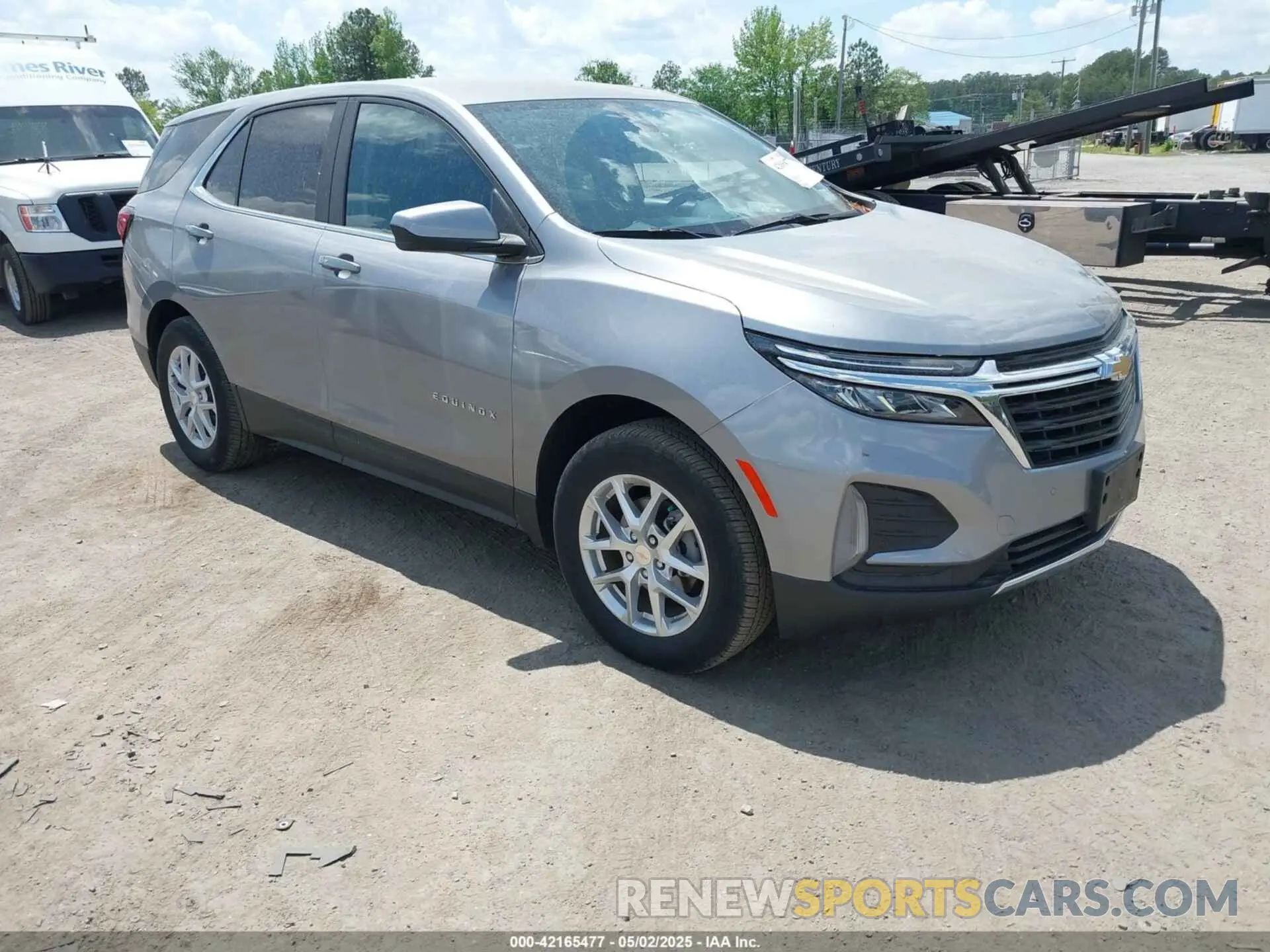1 Photograph of a damaged car 3GNAXTEG3PL251400 CHEVROLET EQUINOX 2023
