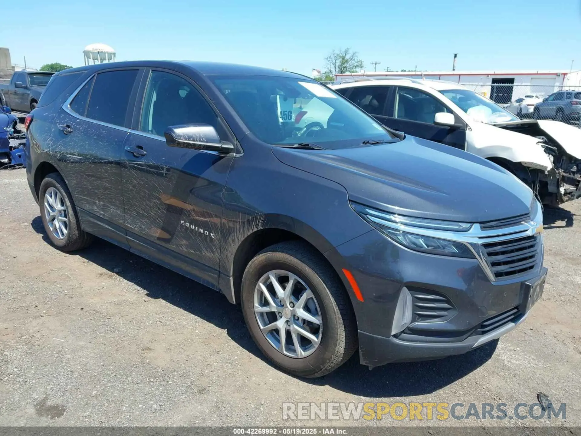 1 Photograph of a damaged car 3GNAXTEG3PS192516 CHEVROLET EQUINOX 2023
