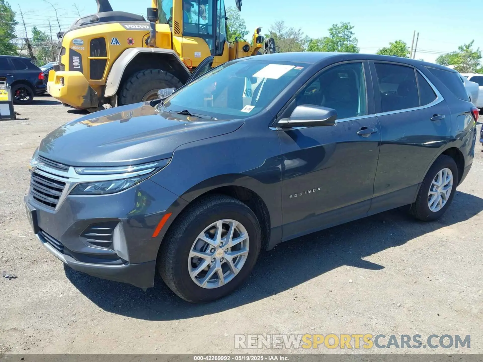 2 Photograph of a damaged car 3GNAXTEG3PS192516 CHEVROLET EQUINOX 2023