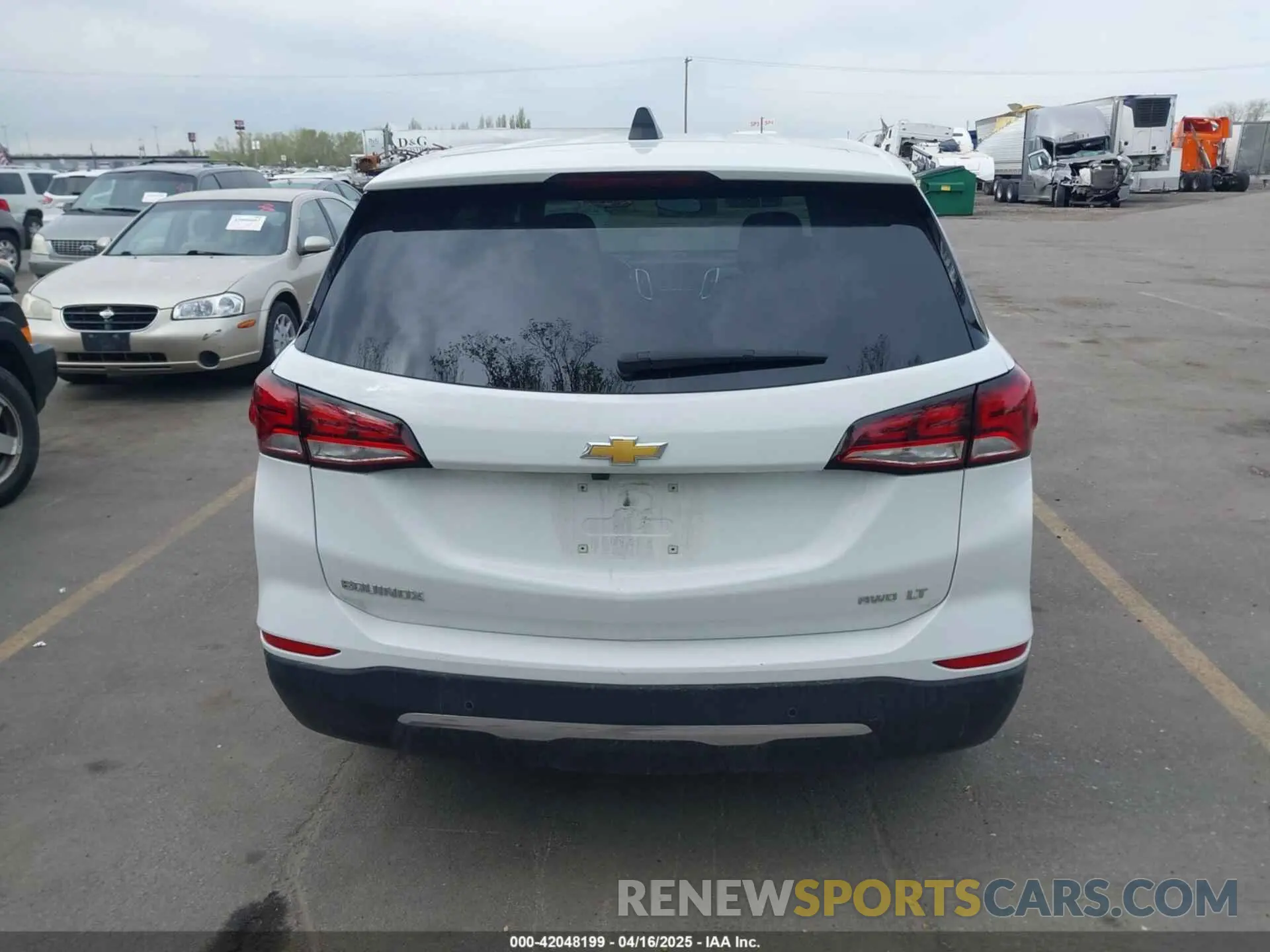 16 Photograph of a damaged car 3GNAXTEG3PS203000 CHEVROLET EQUINOX 2023