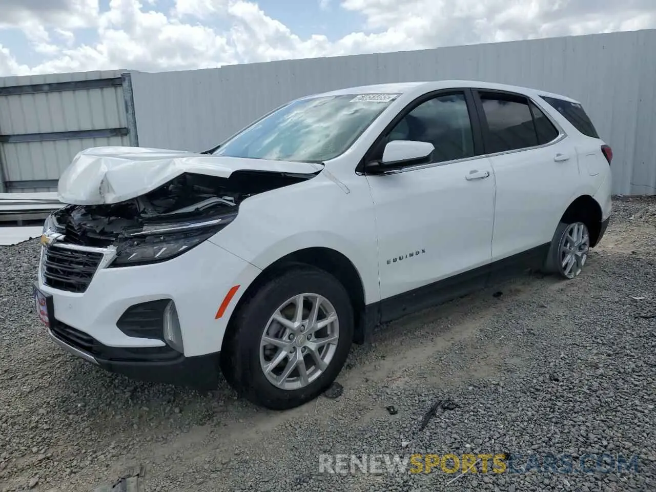 1 Photograph of a damaged car 3GNAXTEG4PS196204 CHEVROLET EQUINOX 2023