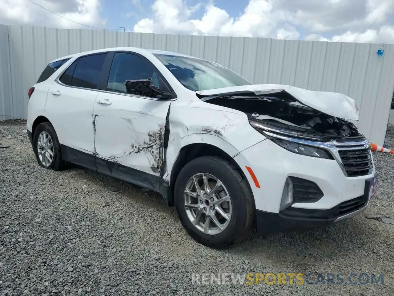4 Photograph of a damaged car 3GNAXTEG4PS196204 CHEVROLET EQUINOX 2023