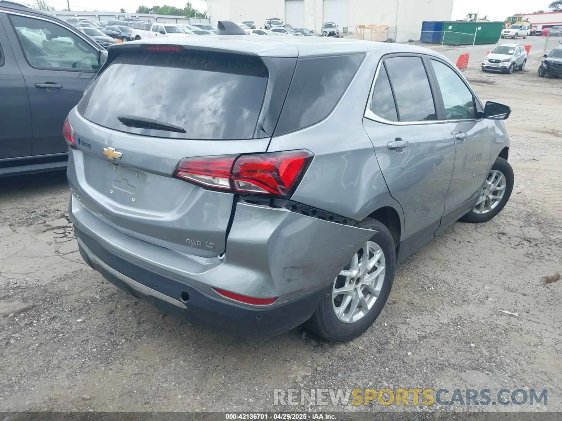 4 Photograph of a damaged car 3GNAXTEG5PL154697 CHEVROLET EQUINOX 2023