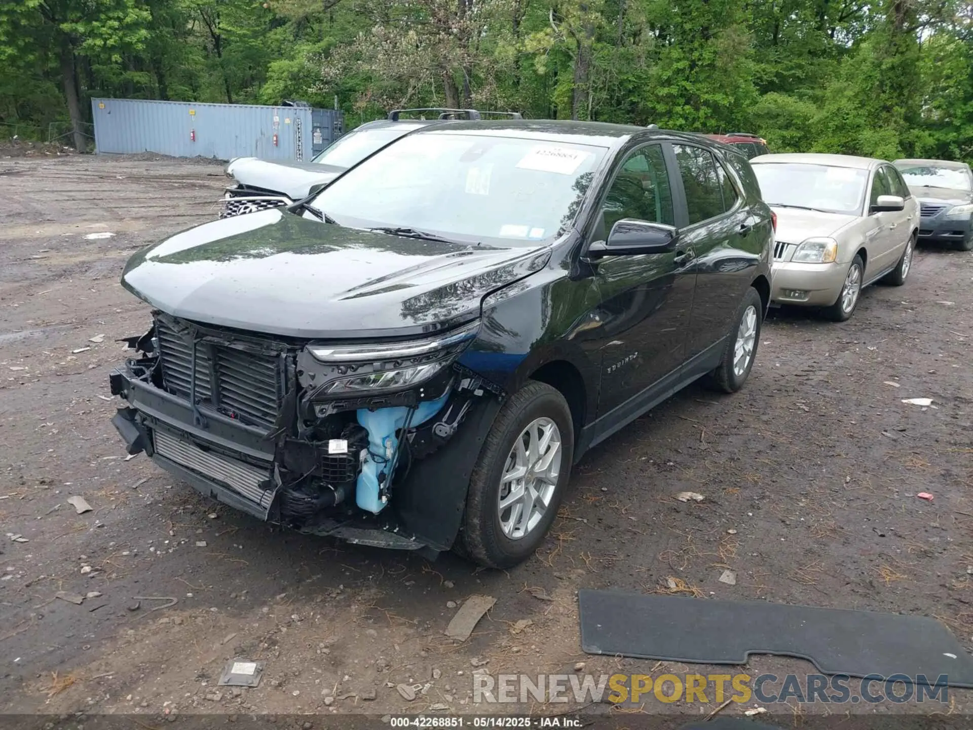 2 Photograph of a damaged car 3GNAXTEG5PL248028 CHEVROLET EQUINOX 2023