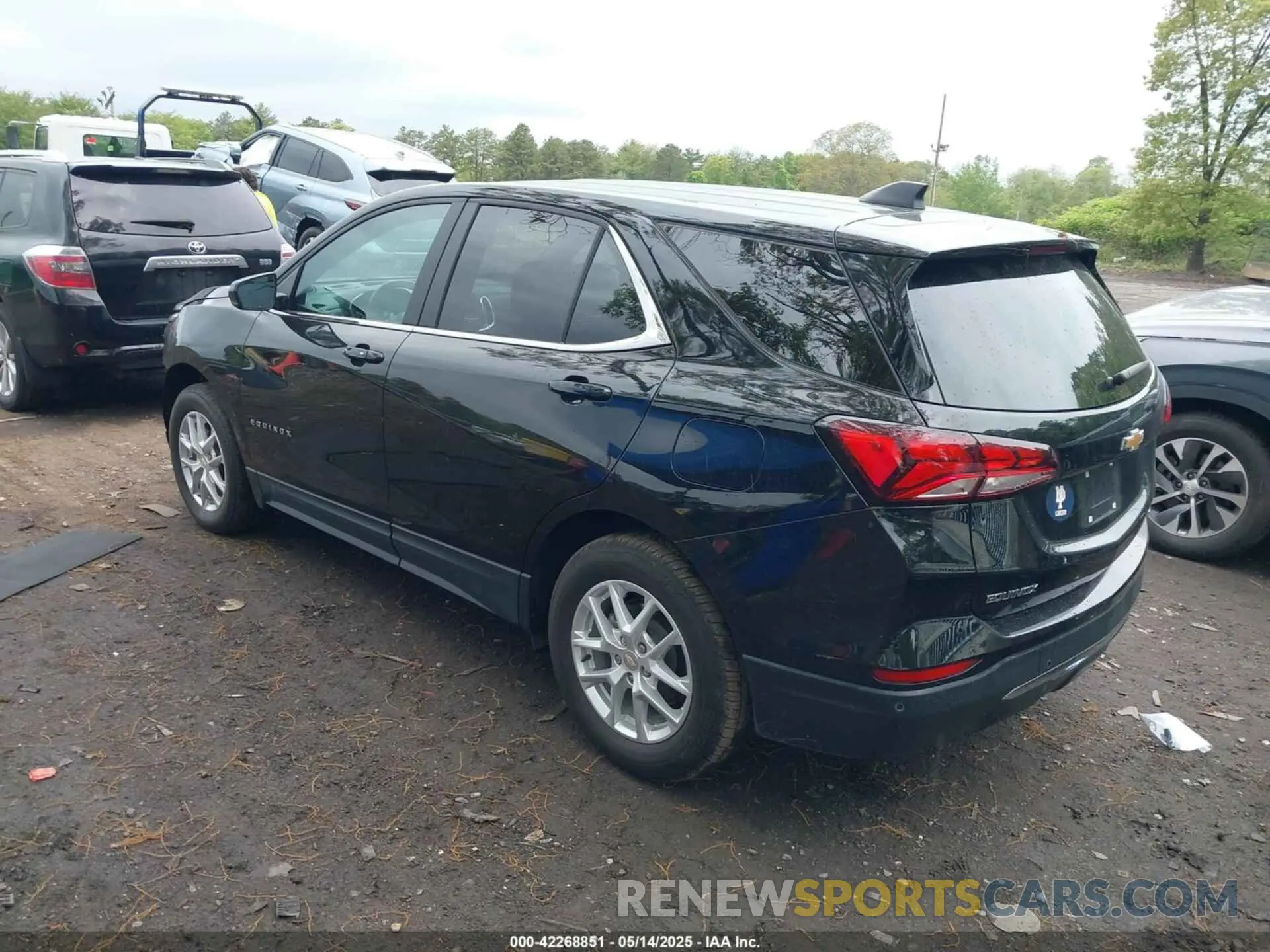 3 Photograph of a damaged car 3GNAXTEG5PL248028 CHEVROLET EQUINOX 2023