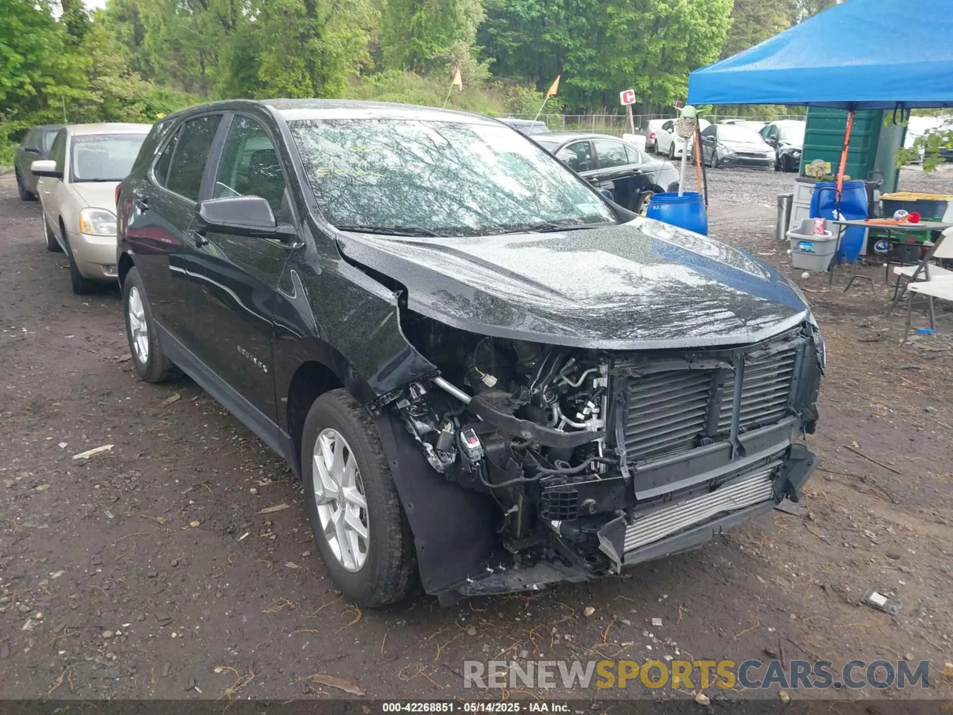 6 Photograph of a damaged car 3GNAXTEG5PL248028 CHEVROLET EQUINOX 2023