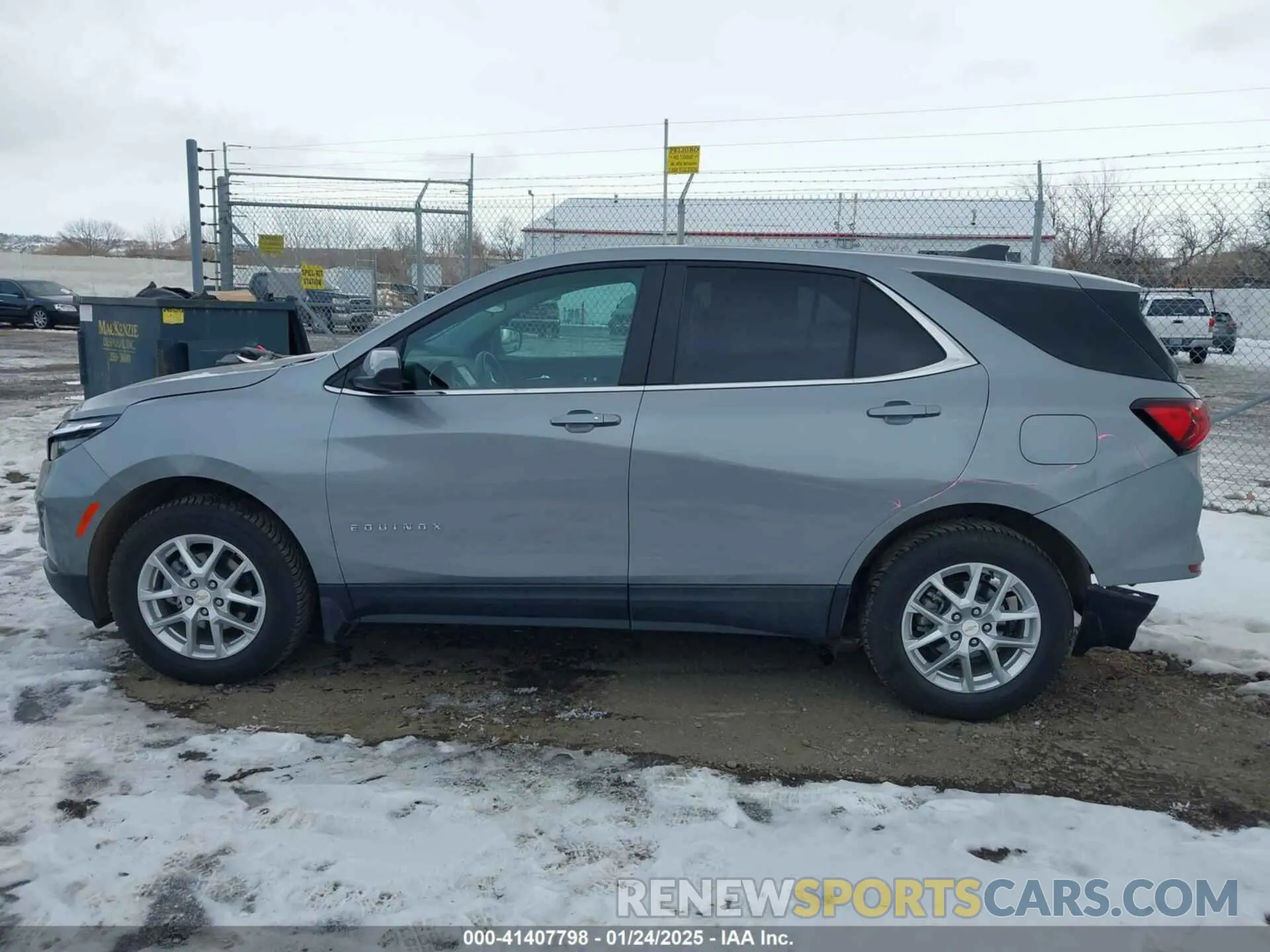 14 Photograph of a damaged car 3GNAXTEG5PS166063 CHEVROLET EQUINOX 2023