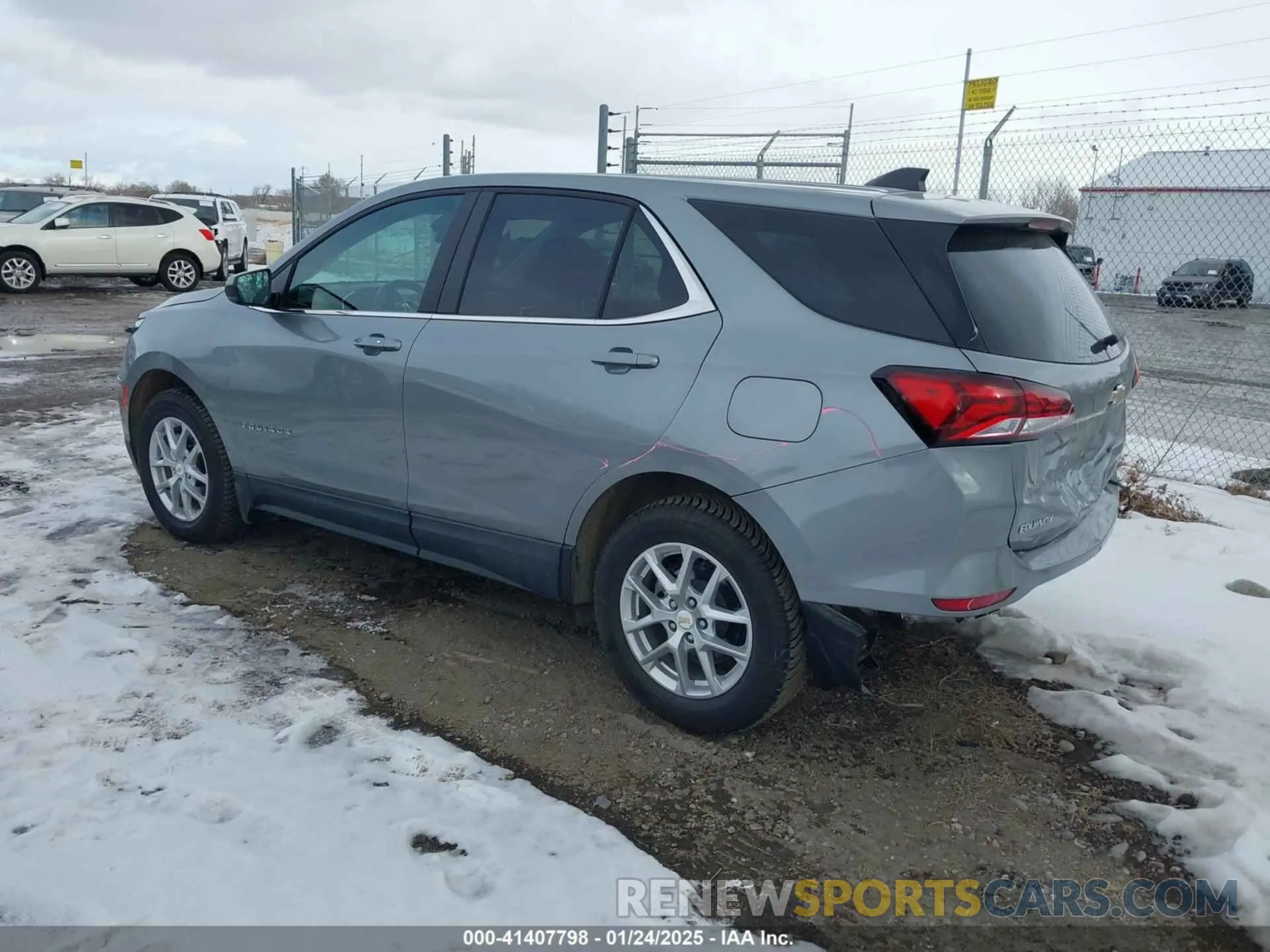 3 Photograph of a damaged car 3GNAXTEG5PS166063 CHEVROLET EQUINOX 2023