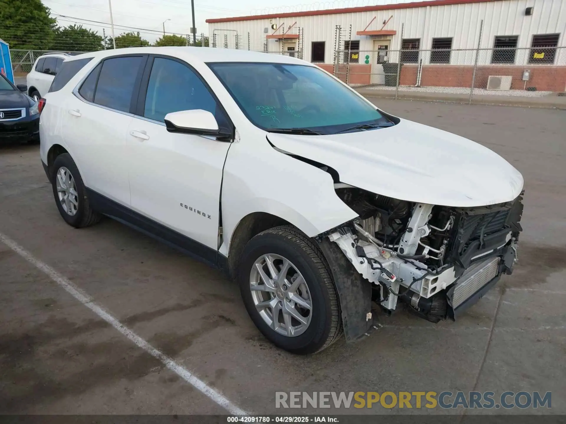 1 Photograph of a damaged car 3GNAXTEG5PS199676 CHEVROLET EQUINOX 2023