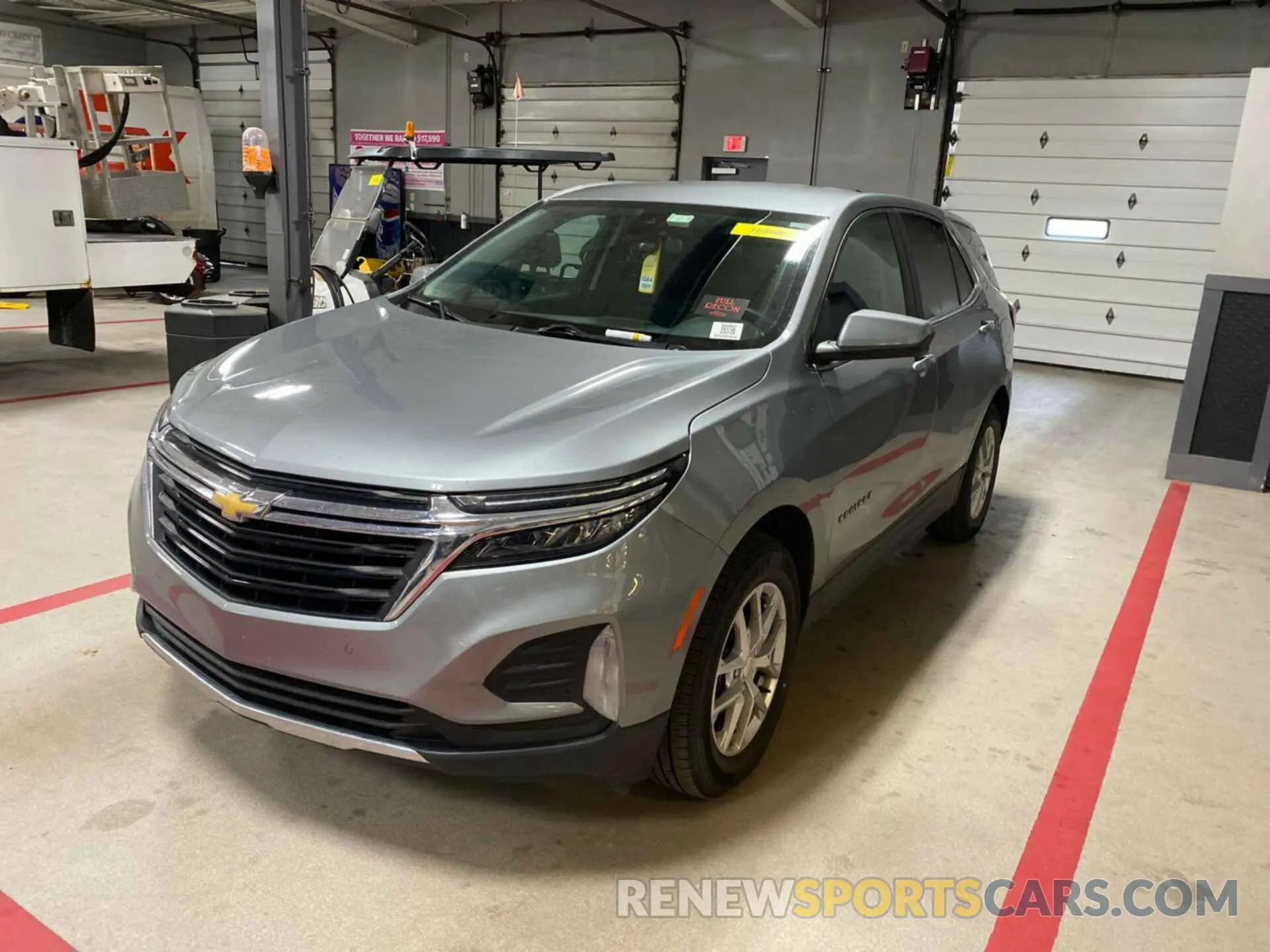 3 Photograph of a damaged car 3GNAXTEG5PS209347 CHEVROLET EQUINOX 2023