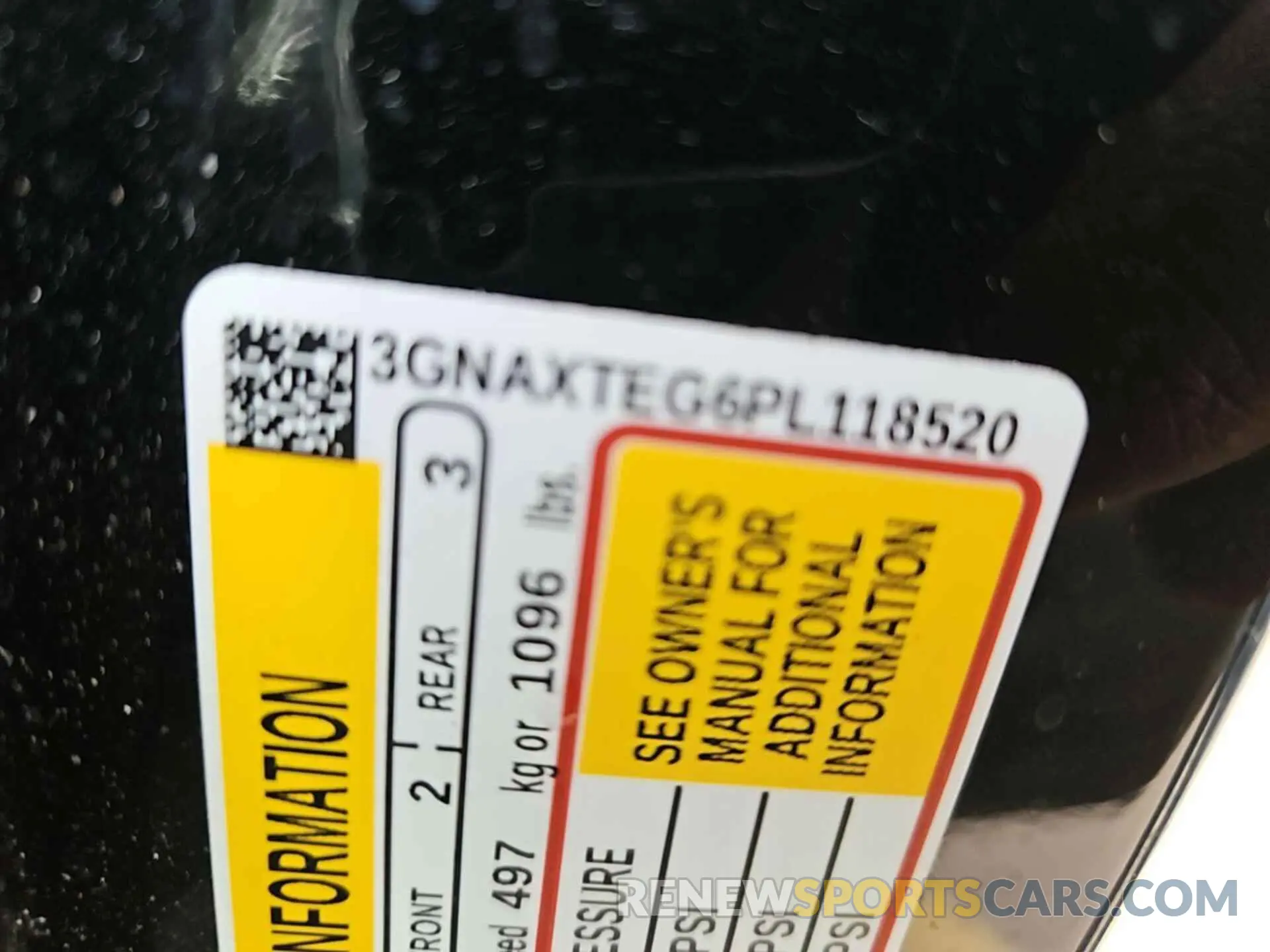 6 Photograph of a damaged car 3GNAXTEG6PL118520 CHEVROLET EQUINOX 2023