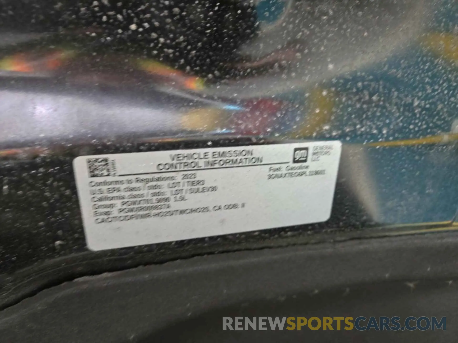 1 Photograph of a damaged car 3GNAXTEG6PL118601 CHEVROLET EQUINOX 2023