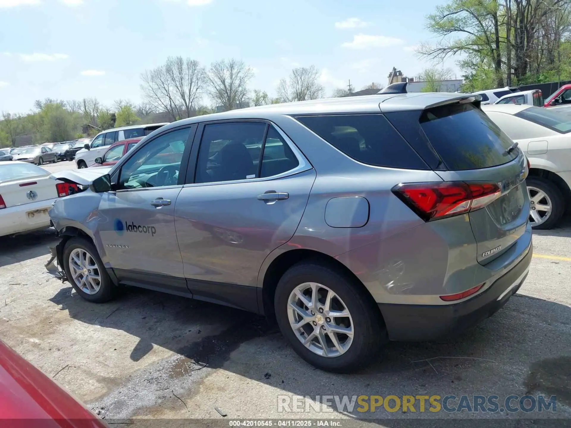 14 Photograph of a damaged car 3GNAXTEG6PL246014 CHEVROLET EQUINOX 2023