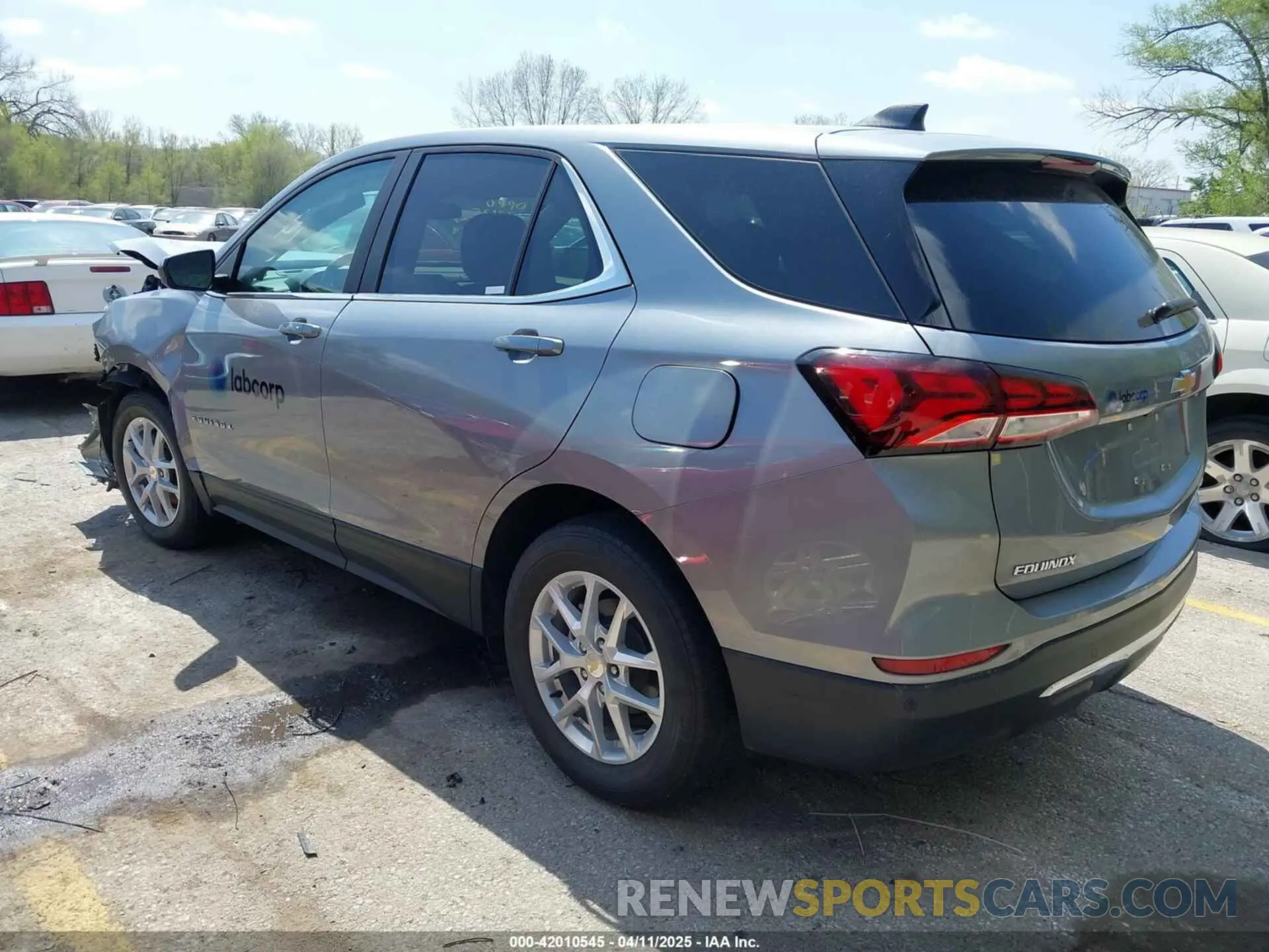 3 Photograph of a damaged car 3GNAXTEG6PL246014 CHEVROLET EQUINOX 2023