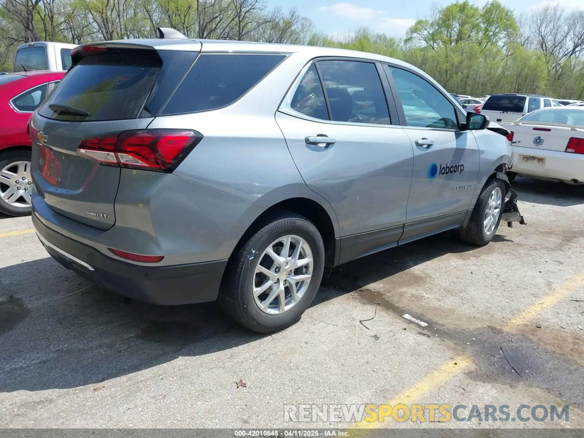 4 Photograph of a damaged car 3GNAXTEG6PL246014 CHEVROLET EQUINOX 2023