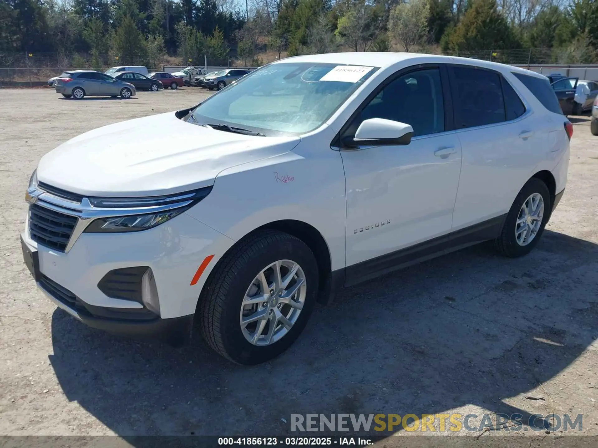 2 Photograph of a damaged car 3GNAXTEG6PL250273 CHEVROLET EQUINOX 2023