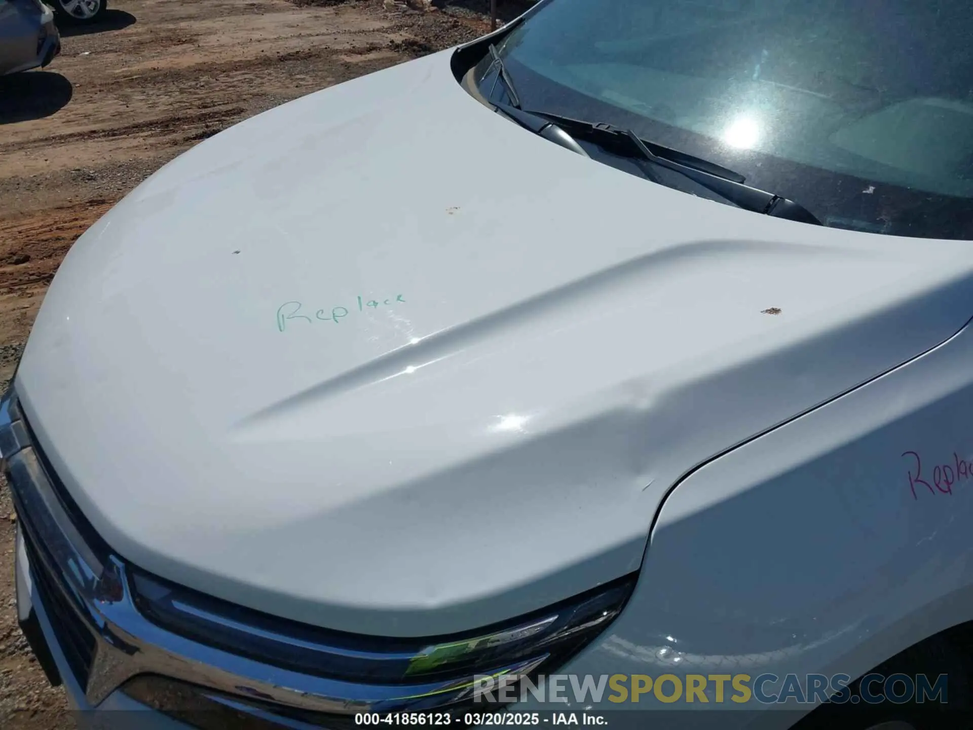 6 Photograph of a damaged car 3GNAXTEG6PL250273 CHEVROLET EQUINOX 2023