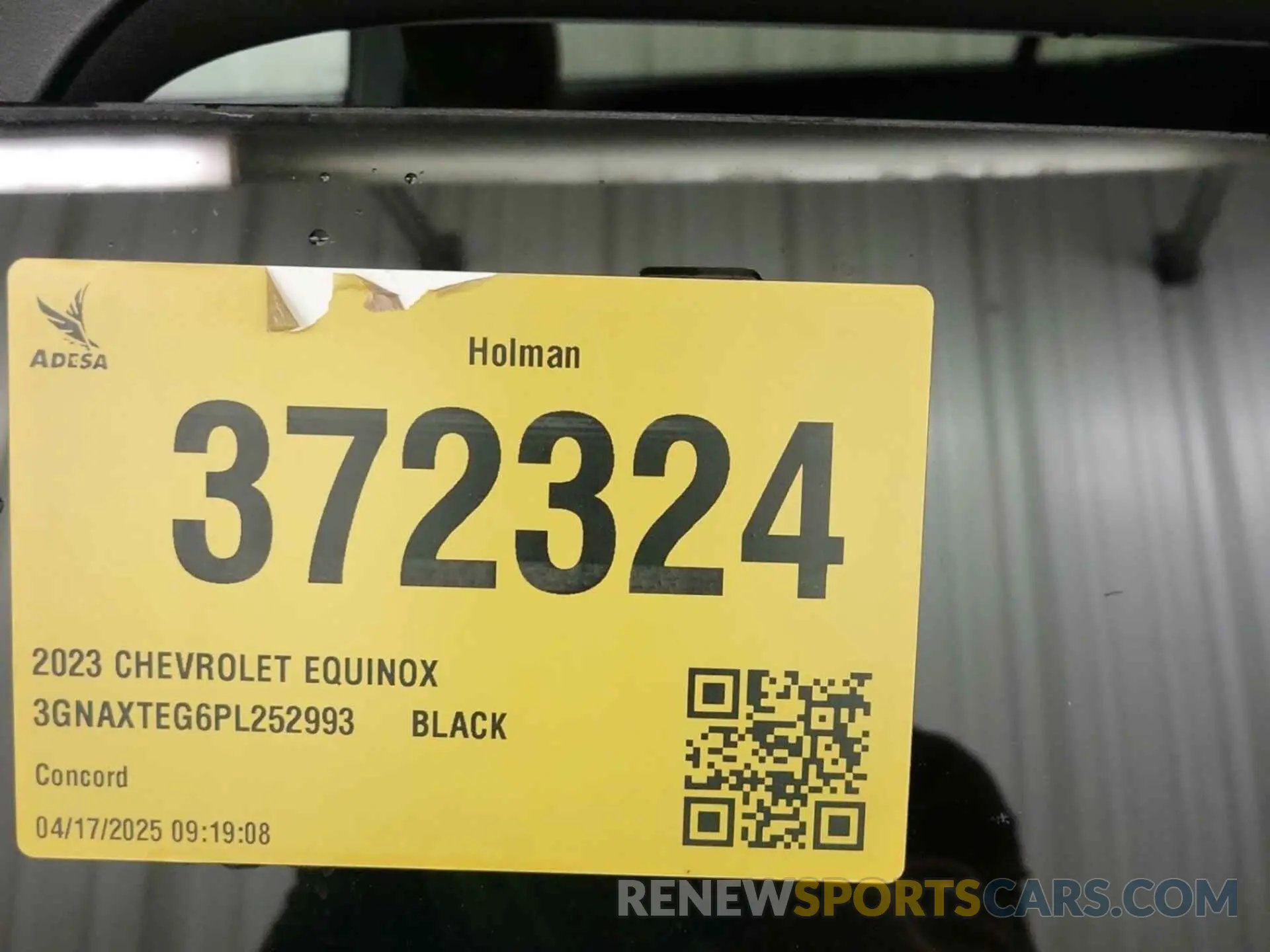 43 Photograph of a damaged car 3GNAXTEG6PL252993 CHEVROLET EQUINOX 2023