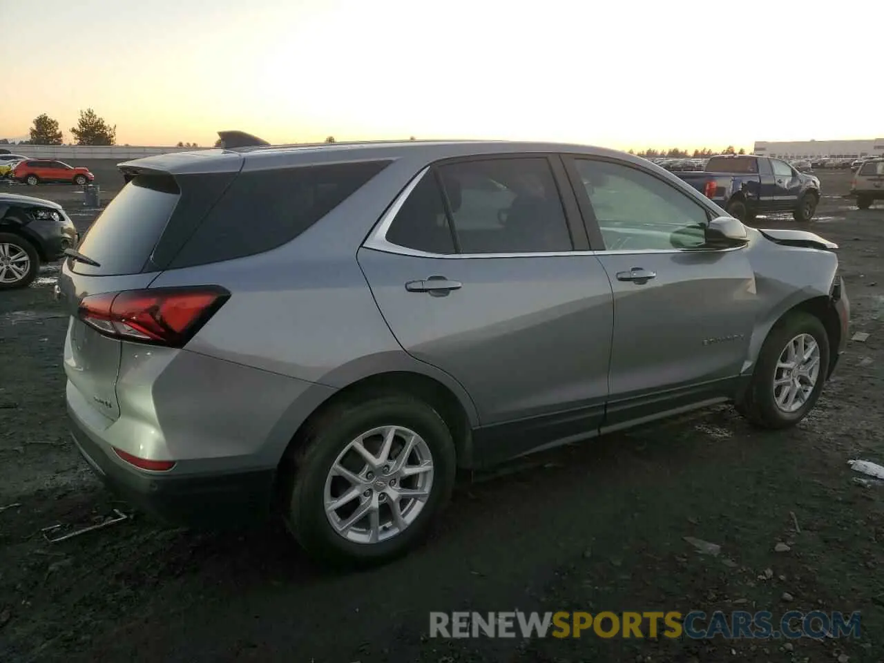 3 Photograph of a damaged car 3GNAXTEG6PL260849 CHEVROLET EQUINOX 2023