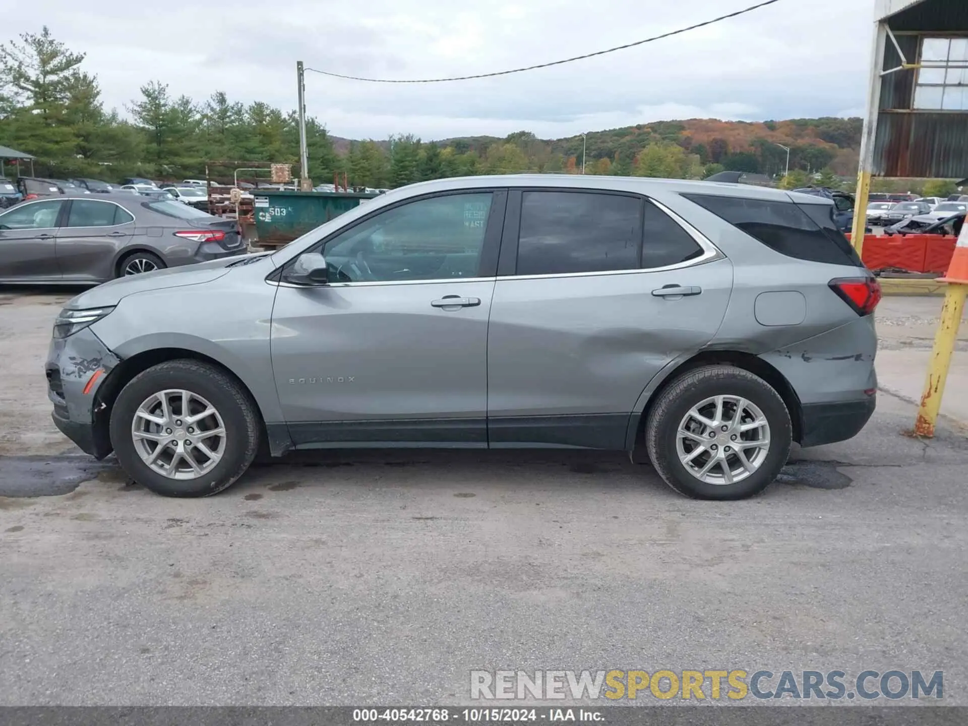 14 Photograph of a damaged car 3GNAXTEG6PS182014 CHEVROLET EQUINOX 2023